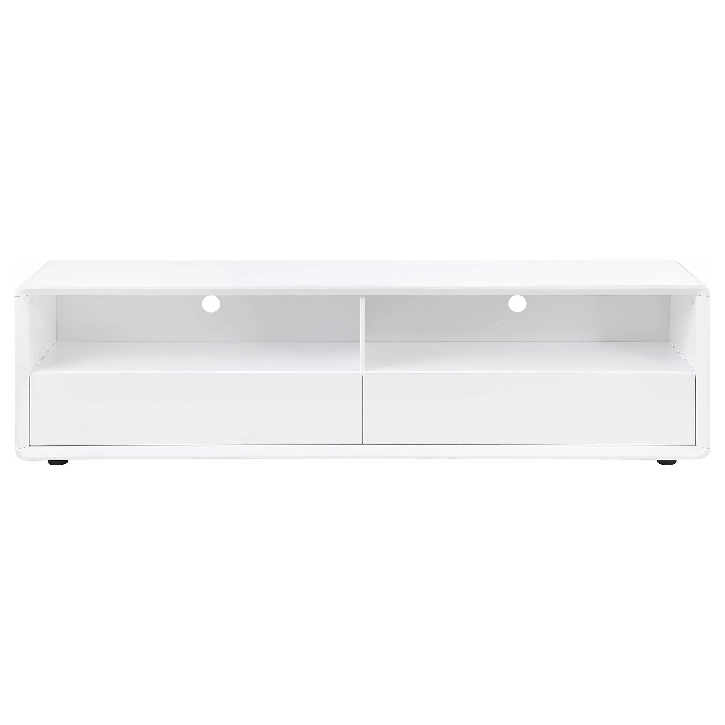 Ellice 71-inch TV Stand Media Console White - Image 3
