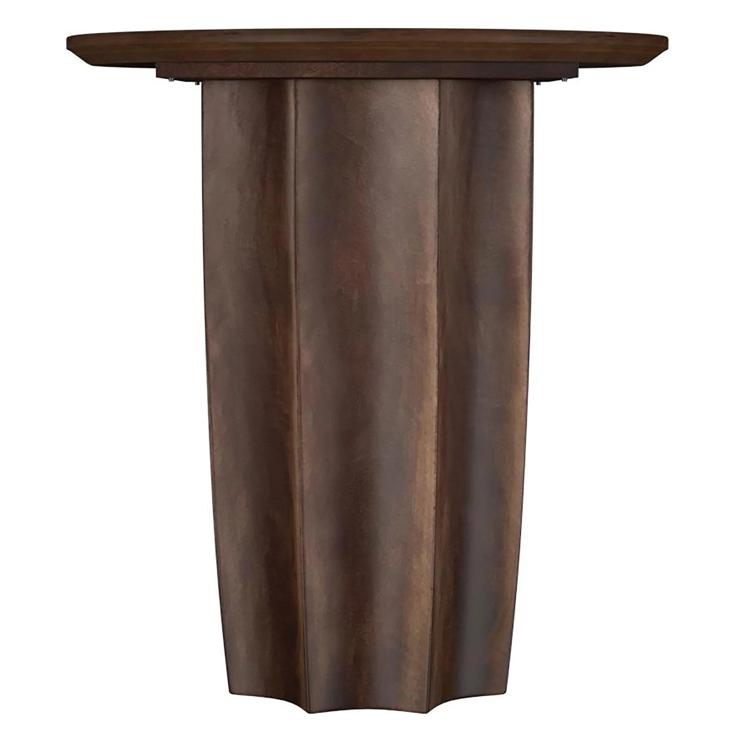 Cayenne 3-piece Solid Mango Wood Coffee Table Set Walnut - Image 3