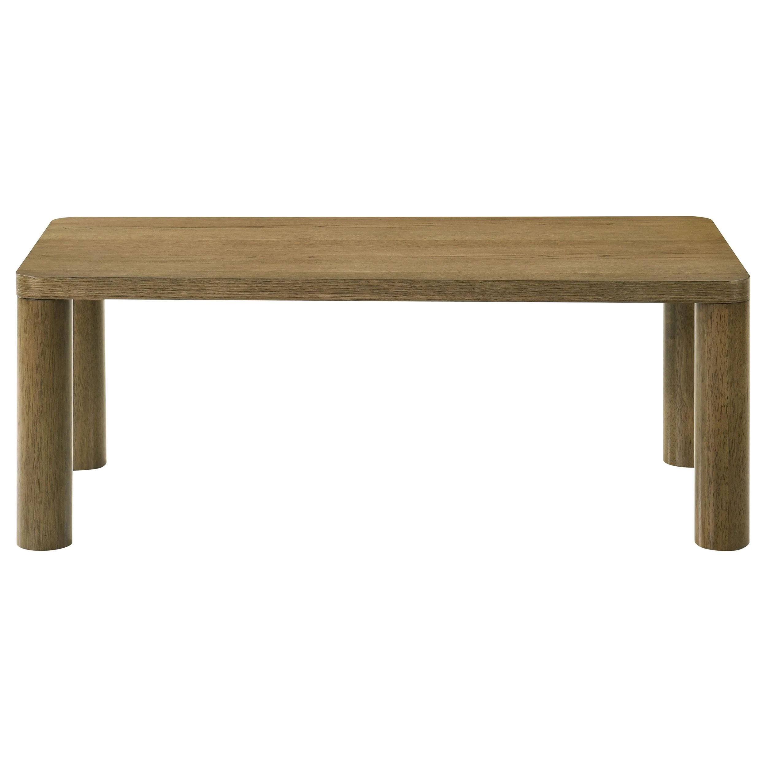 Castlewood Engineered Wood Cocktail Coffee Table Brown Oak - Image 3
