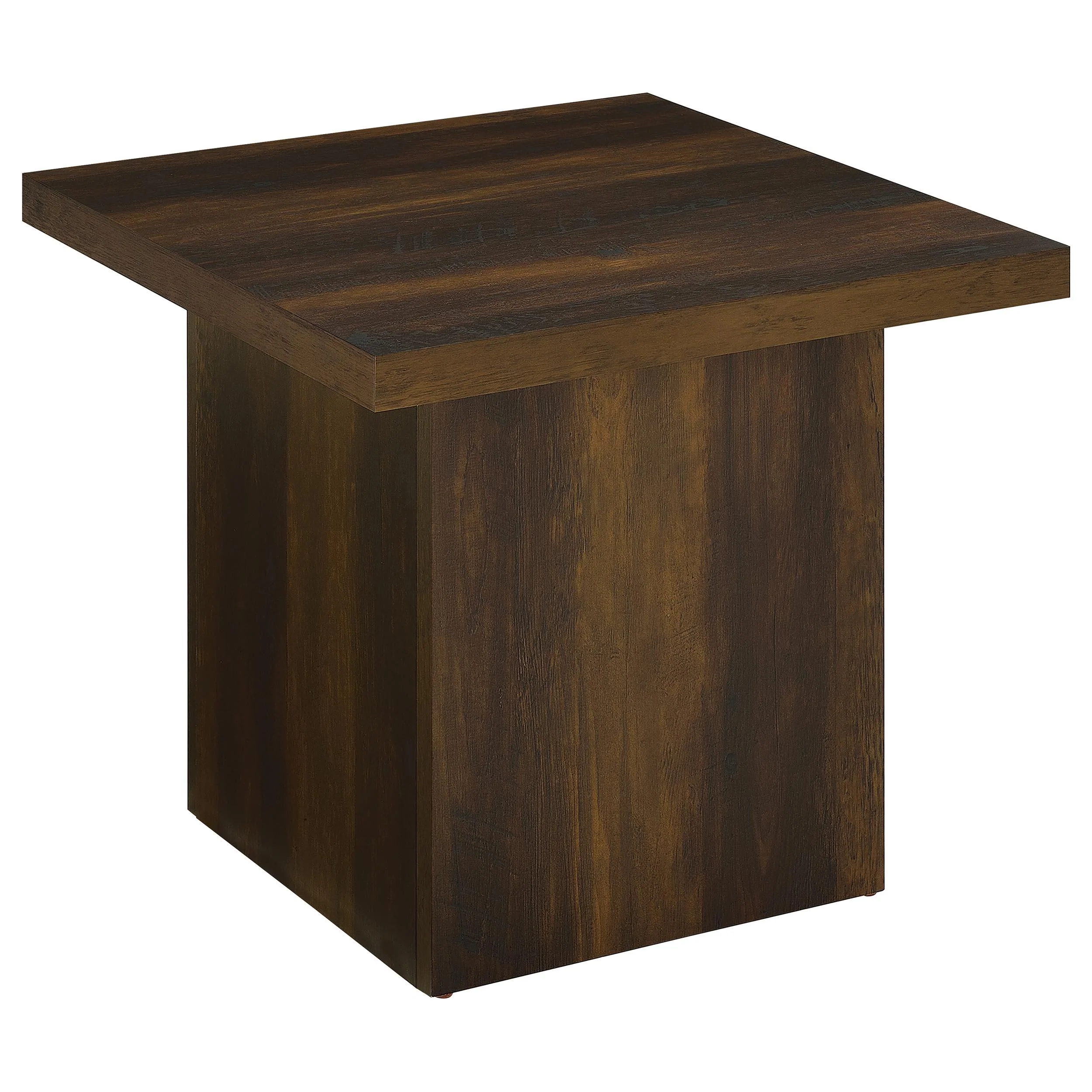 Devar 3-piece Square Coffee and End Table Set Dark Pine - Image 3