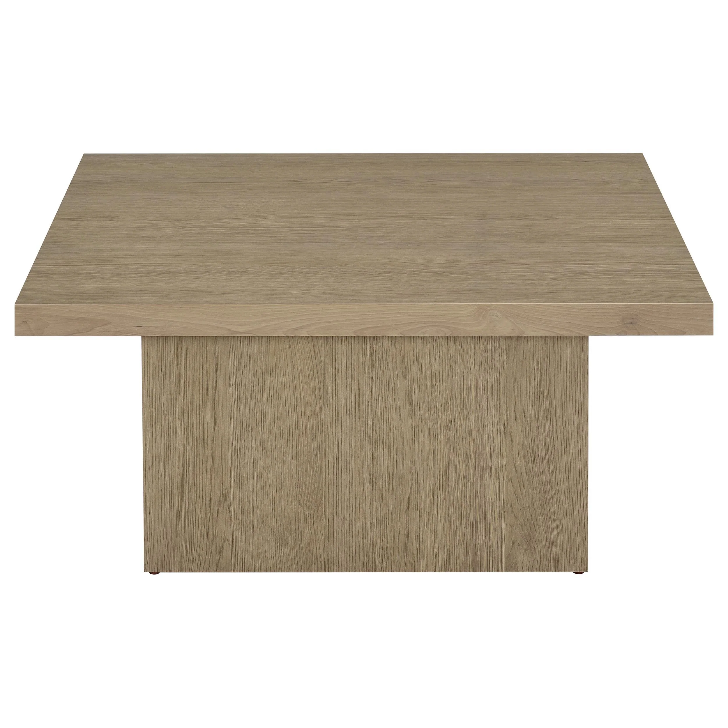 Devar Square Engineered Wood Cocktail Coffee Table Latte - Image 3