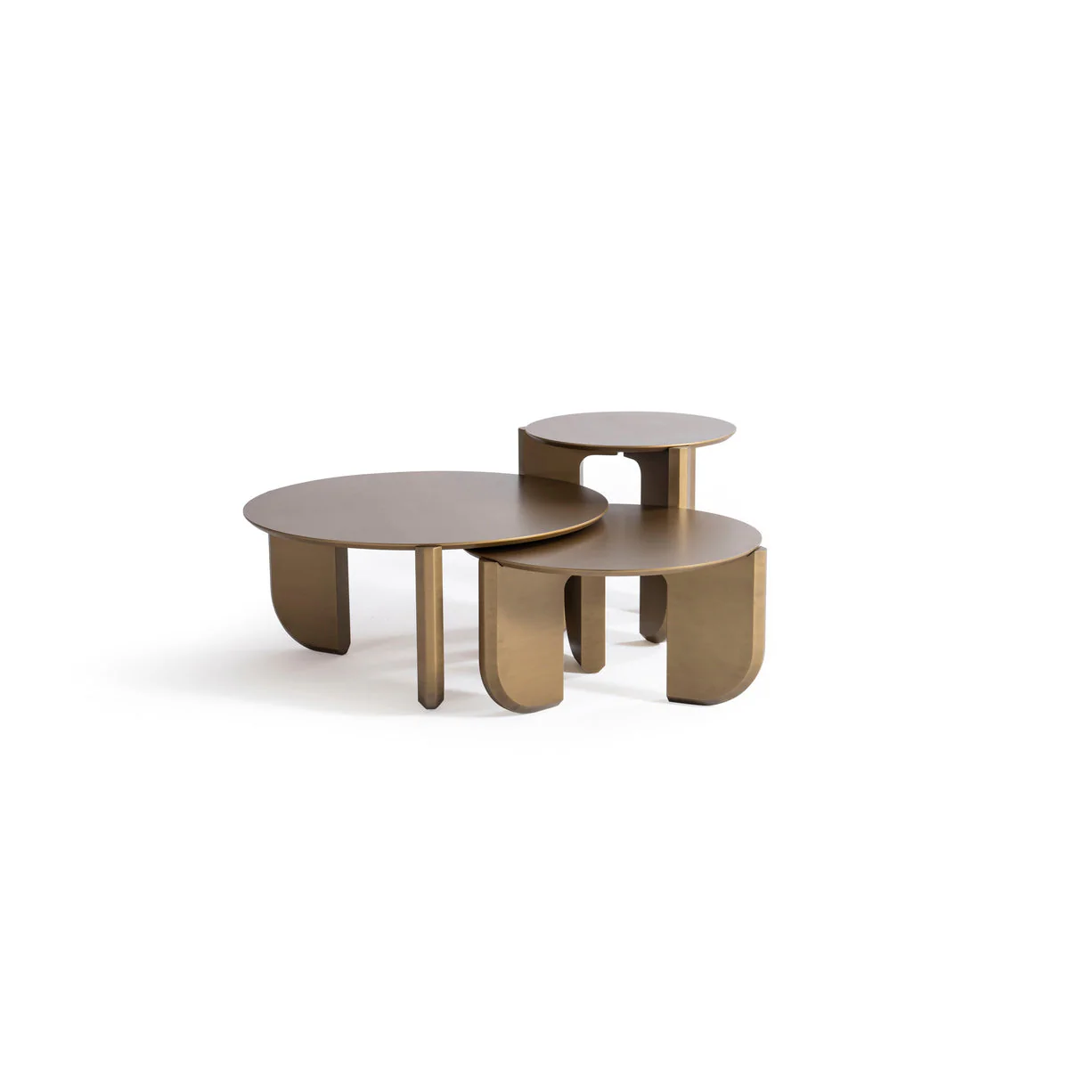 Olena Gold 3-Piece Coffee Table Set - Image 3