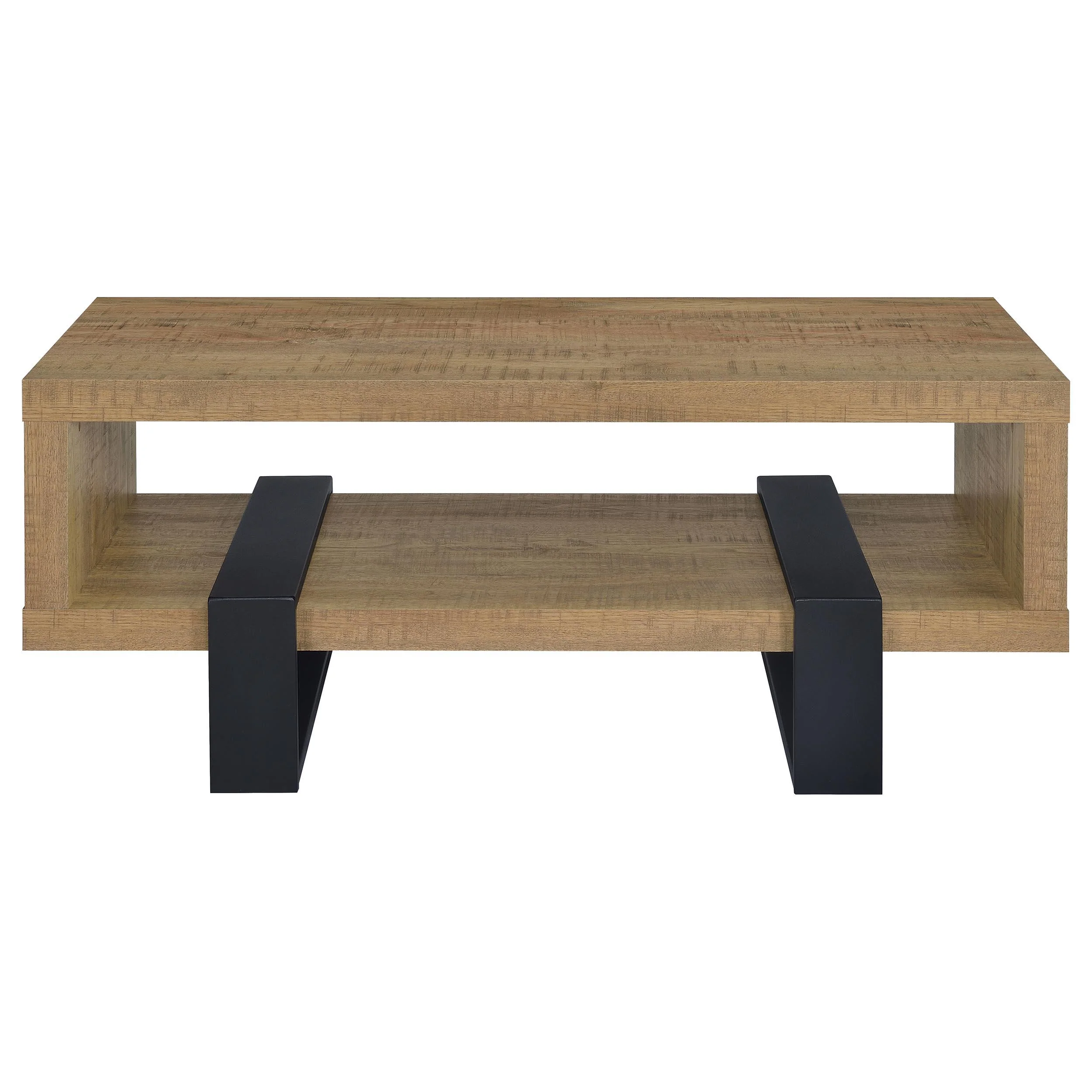 Dinard Engineered Wood Cocktail Coffee Table Mango - Image 3