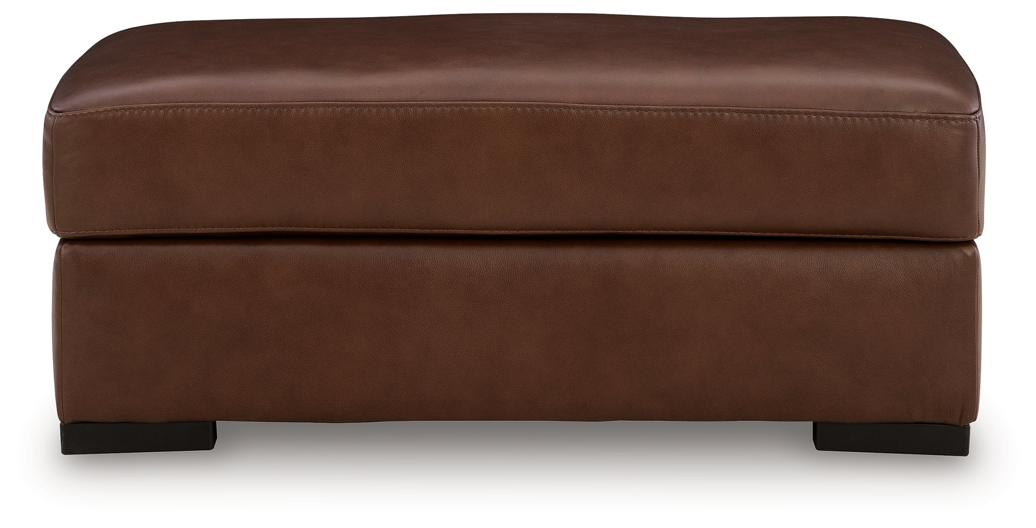 Brogliano Canyon Leather Ottoman - Image 3