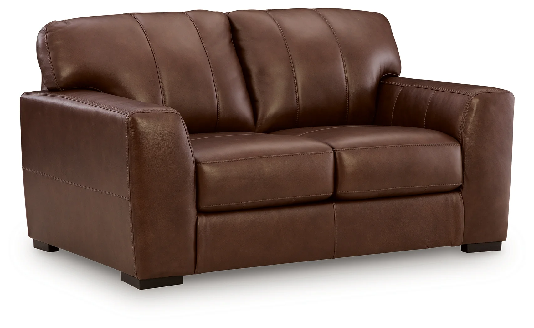 Brogliano Canyon Leather Loveseat - Image 2