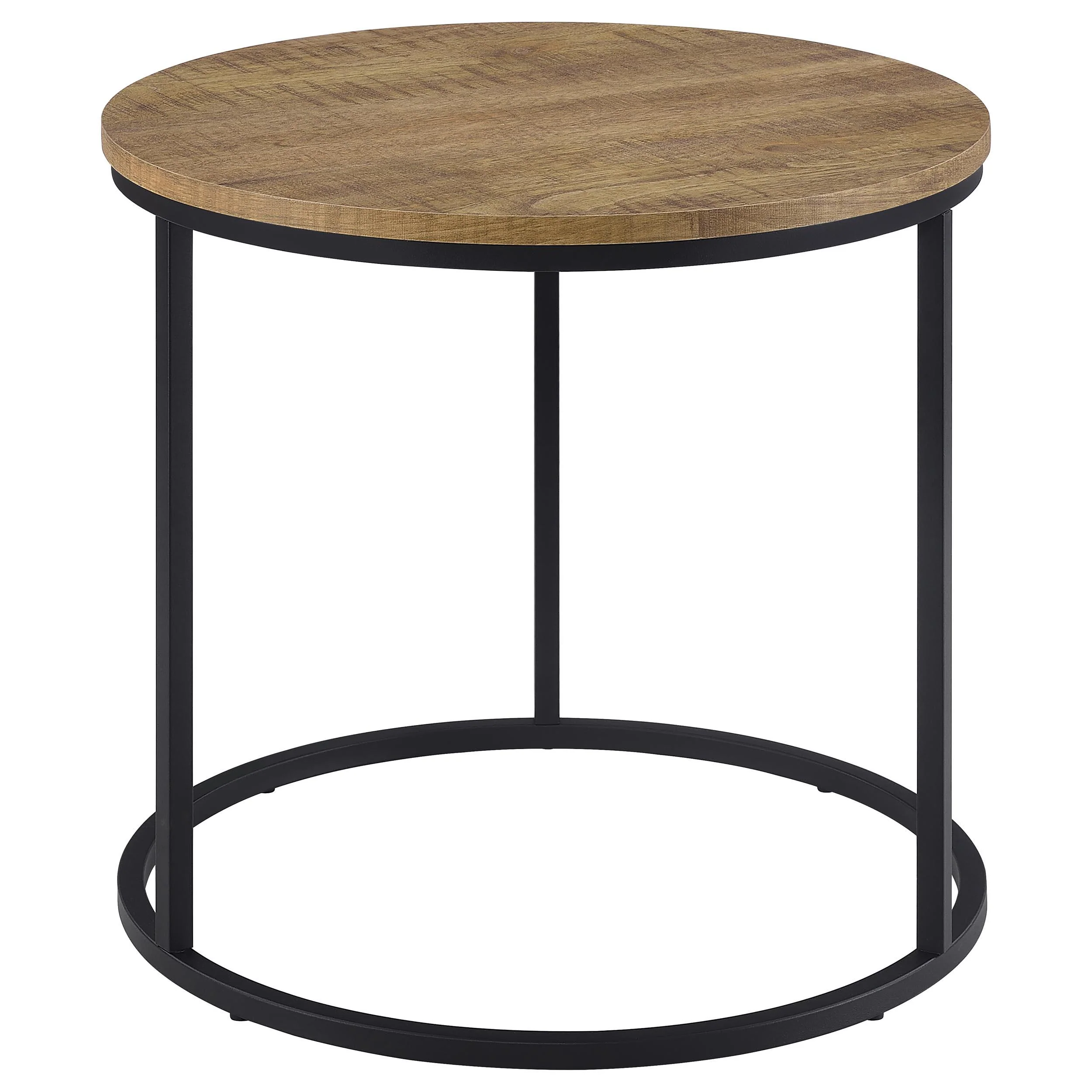 Lainey Round Occasional Side End Table Mango - Image 3