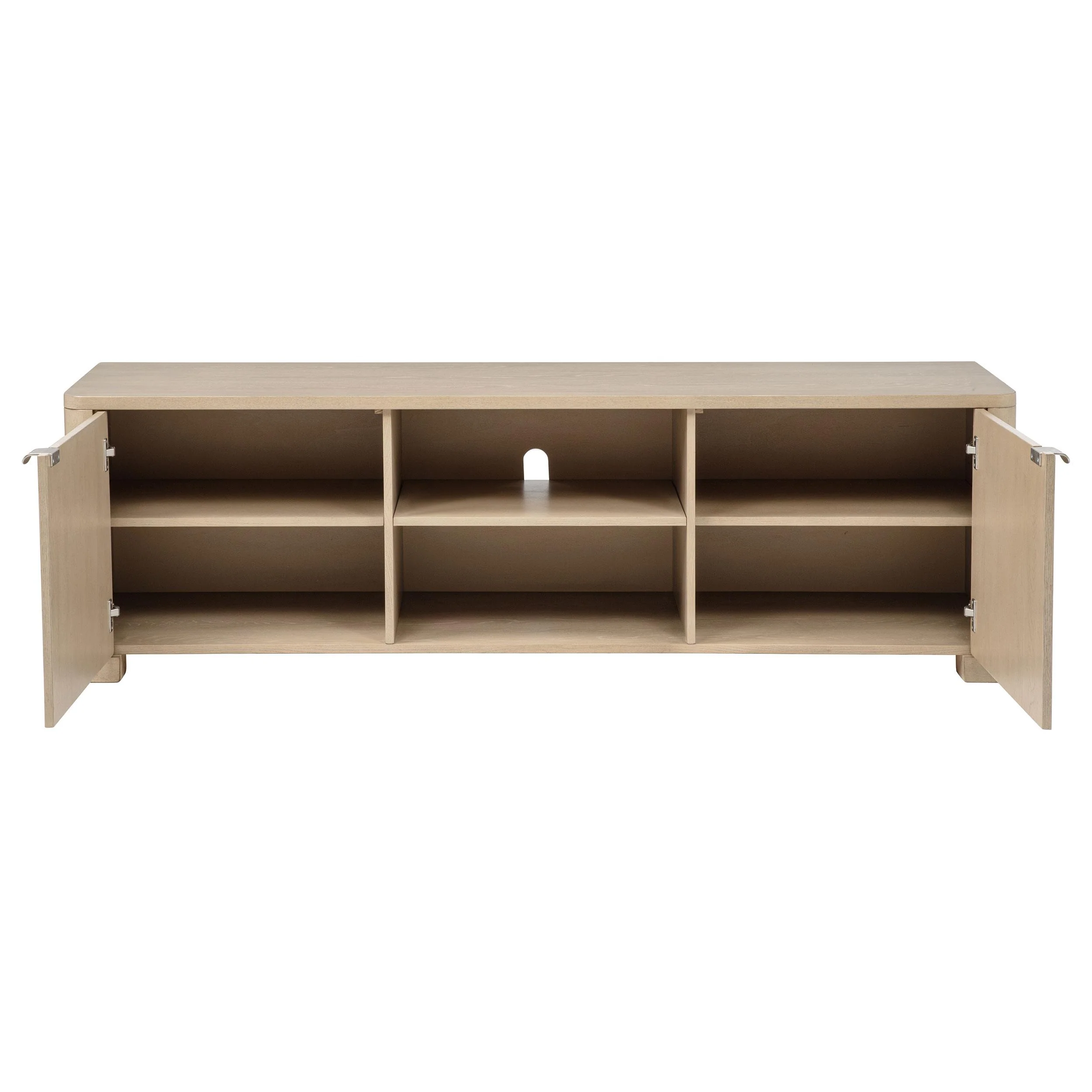 Marcelo 71-inch TV Stand Media Console Light Elm - Image 2