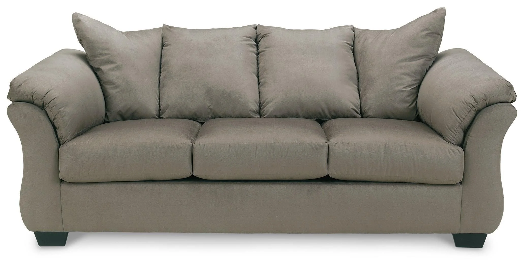 Darcy Cobblestone Sofa And Loveseat - Image 3