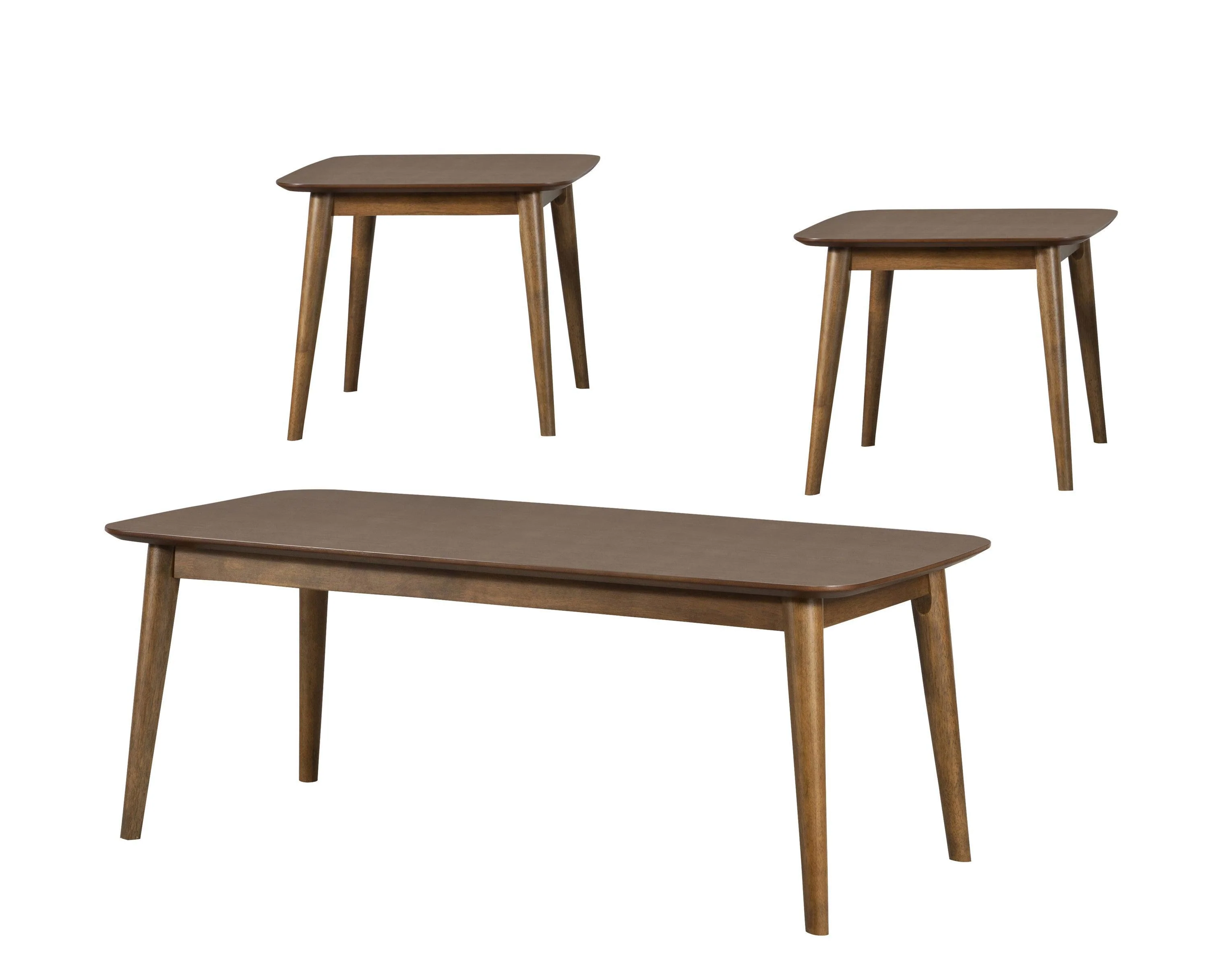 Radley 3-Piece Occasional Set Natural Walnut - Image 3