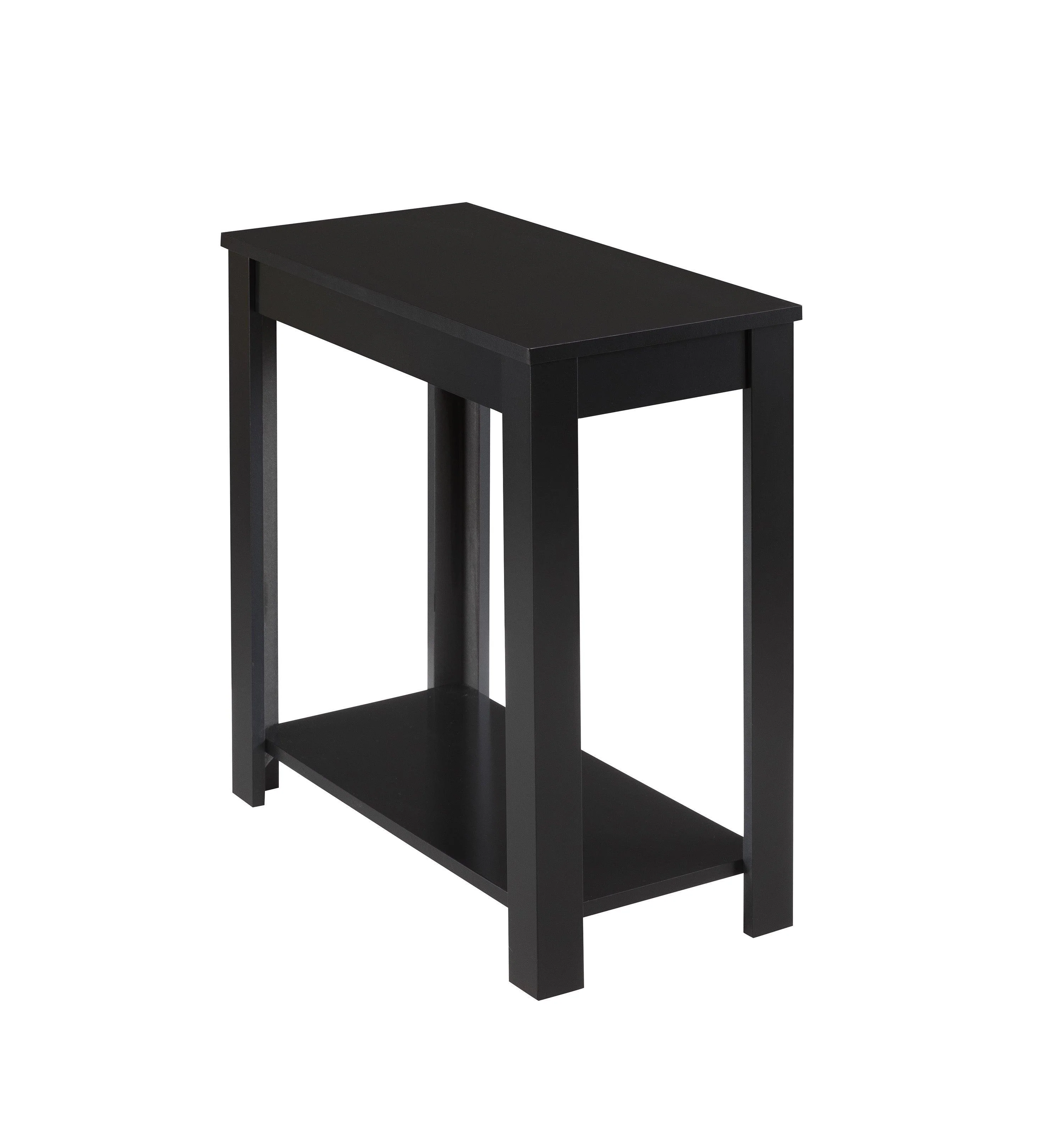 Pierce Black Chairside Coffee Table - Image 2