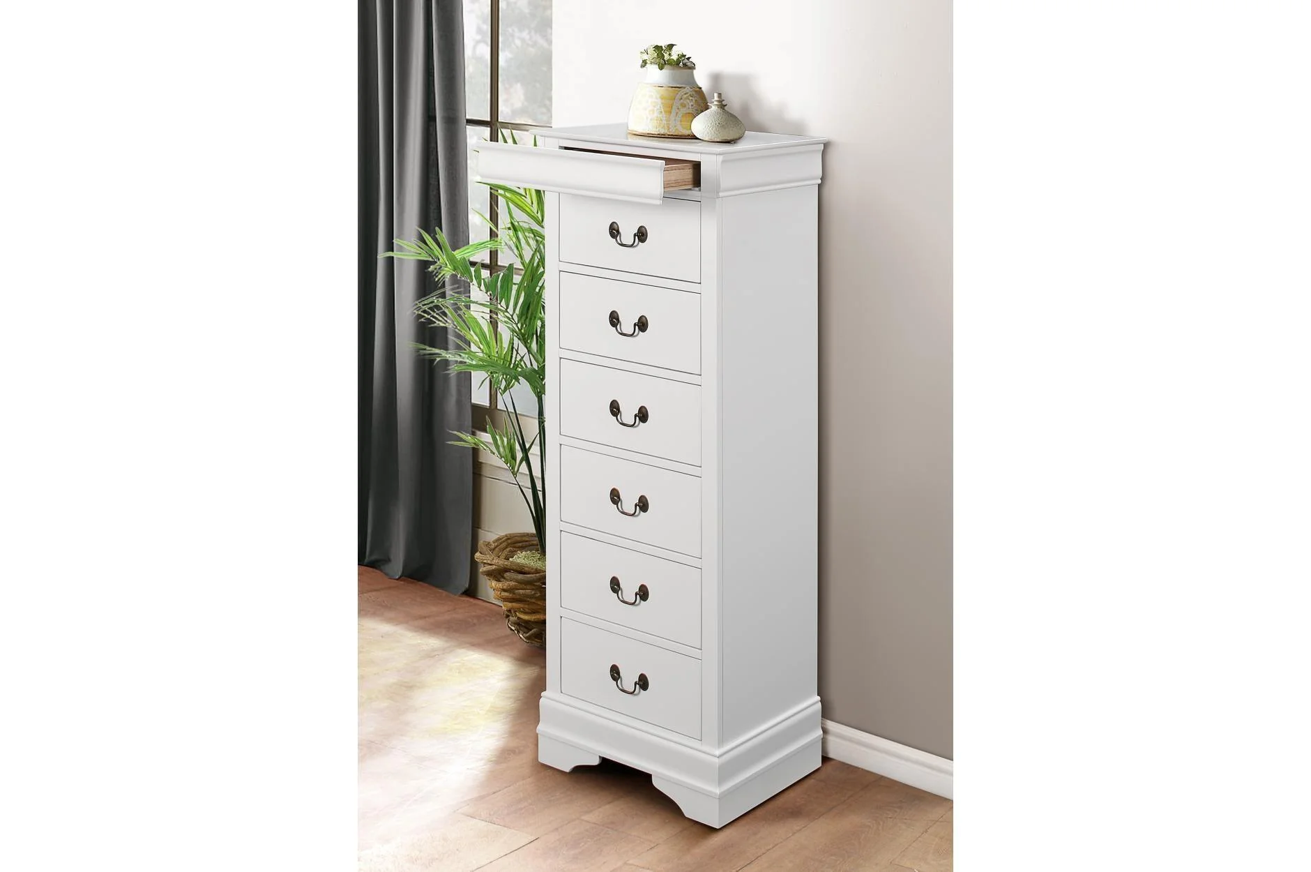 Mayville White Sleigh Bedroom Set - Image 2