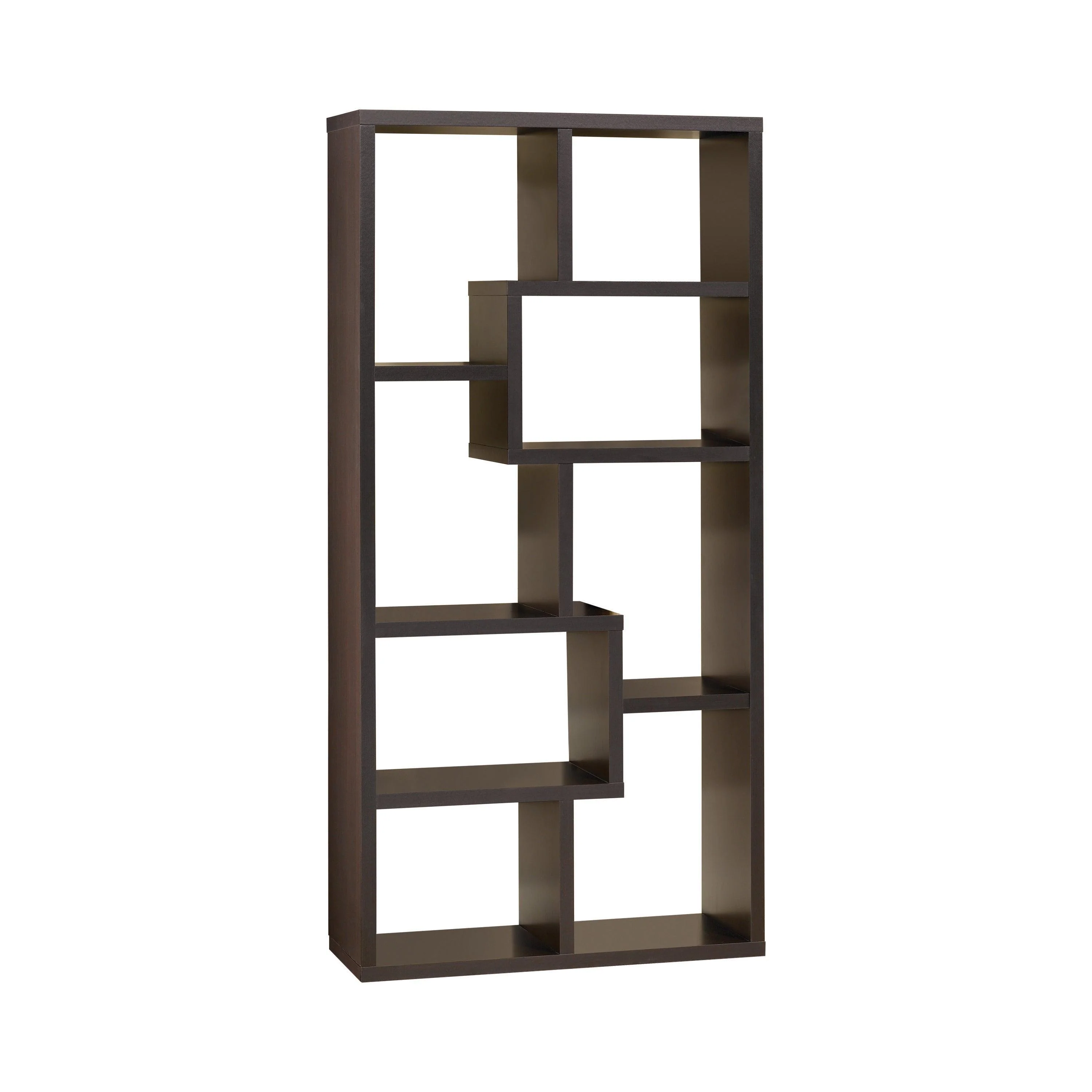 Theo 10 Shelf Bookcase White - Image 3