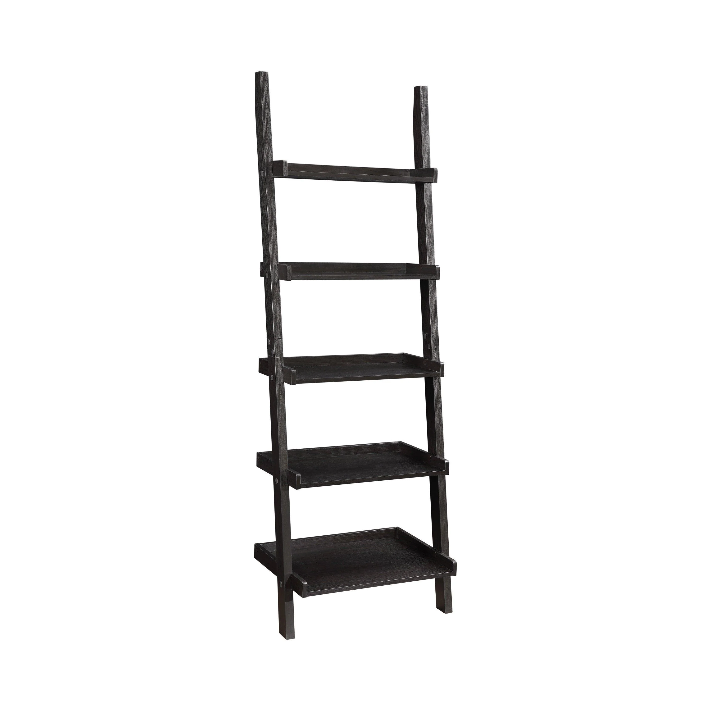 Colella 4 Drawer Storage Bookcase Cappuccino - Image 3