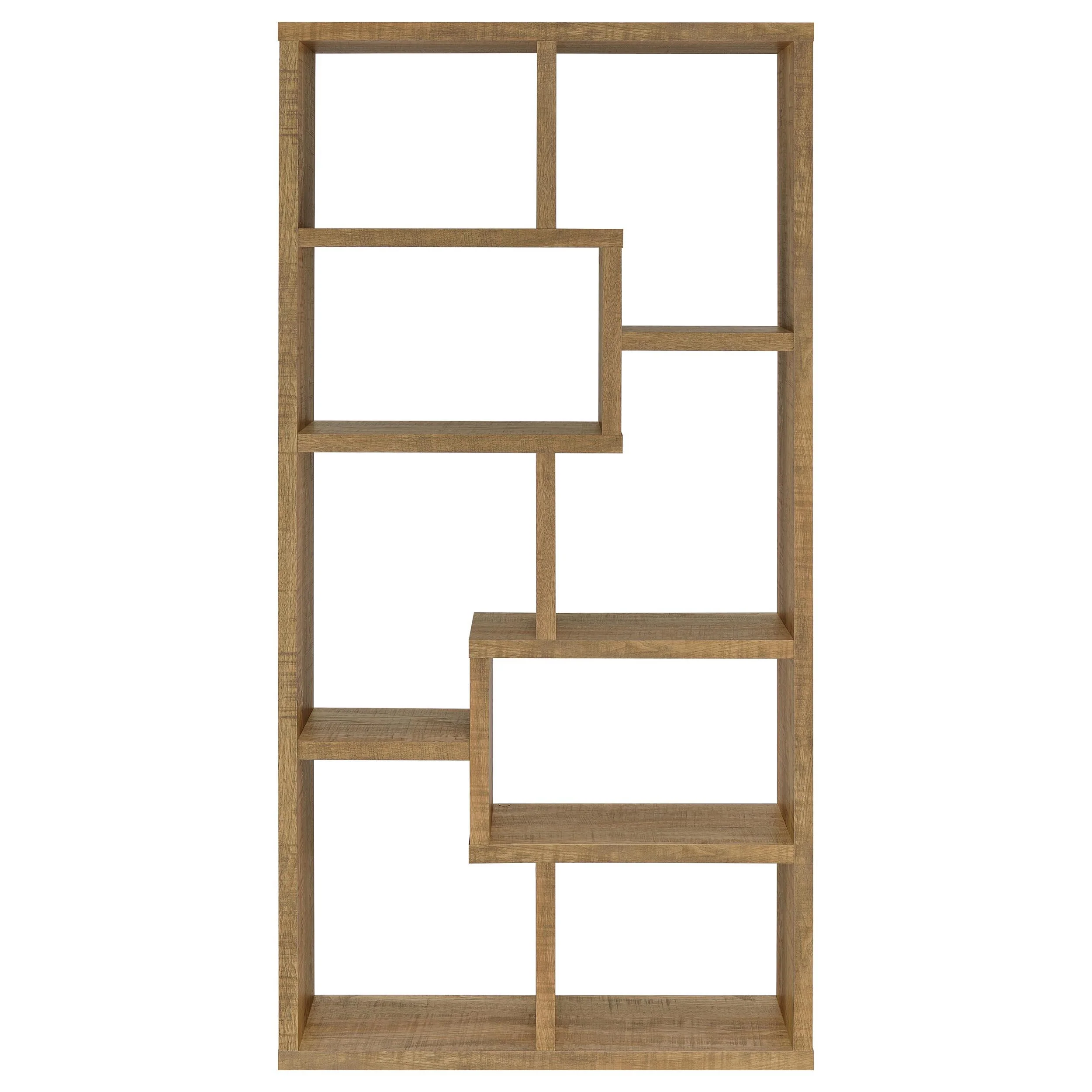 Theo 71-inch 6-shelf Bookshelf Mango - Image 3