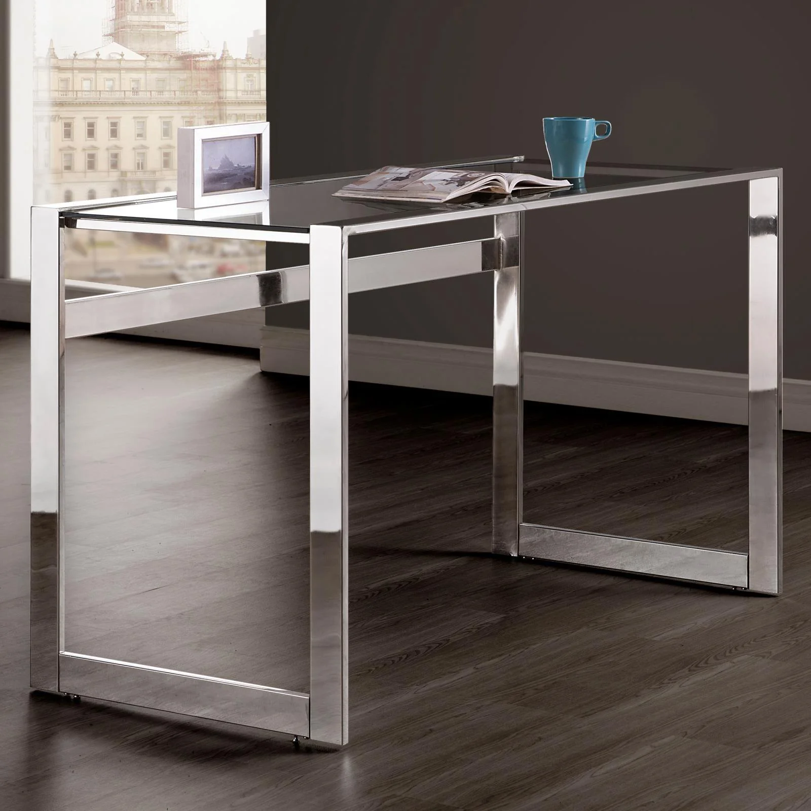 Hartford Chrome Writing Desk - Image 1