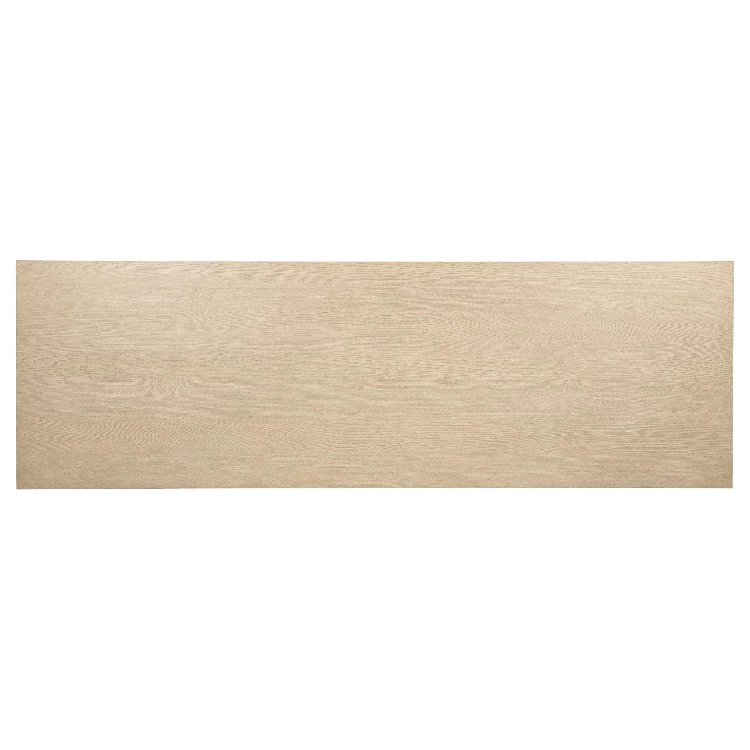 Harkes 75-inch 3-drawer Computer Desk with Adjustable Shelf Light Elm - Image 2