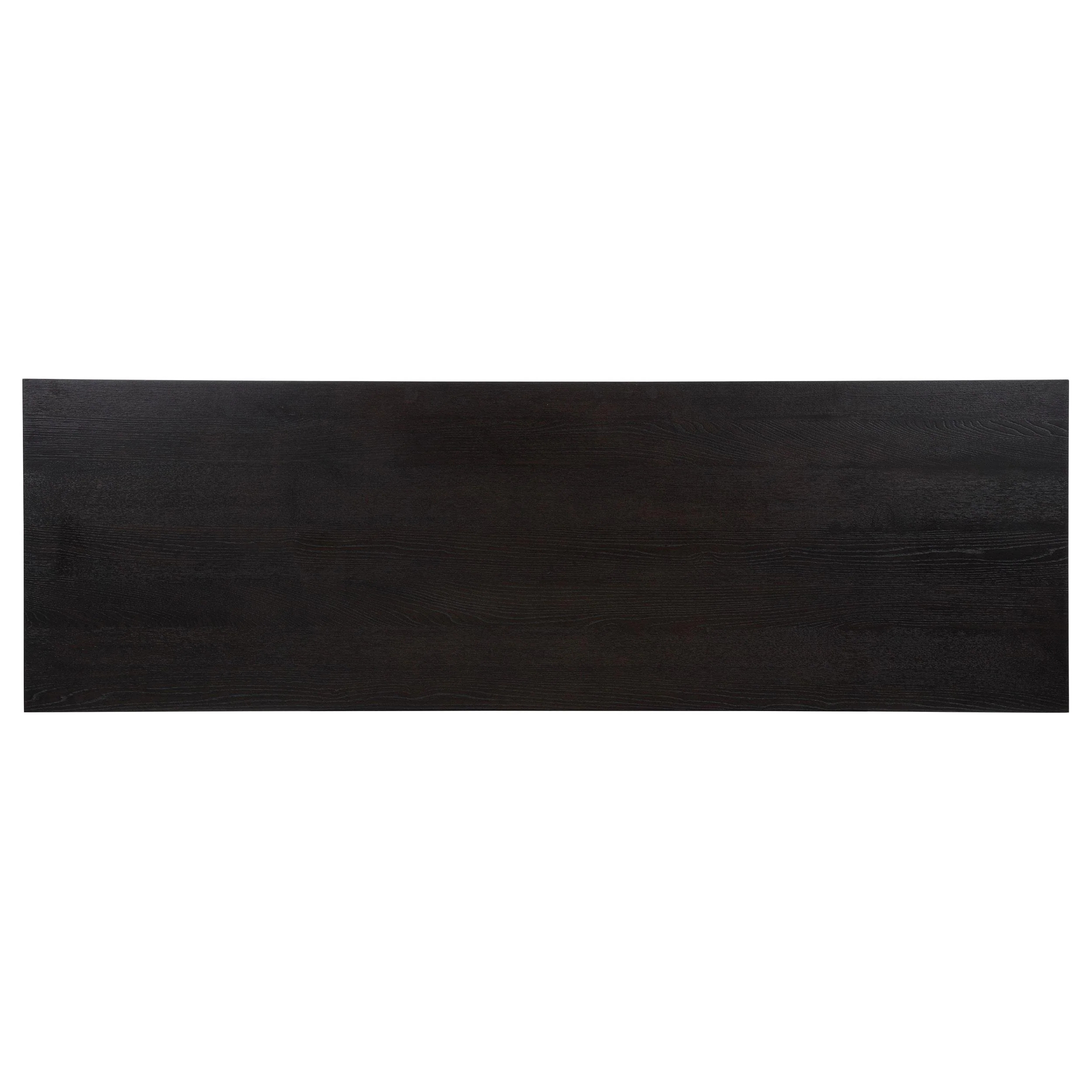 Harkes 75-inch 3-drawer Computer Desk with Adjustable Shelf Coffee Bean - Image 2