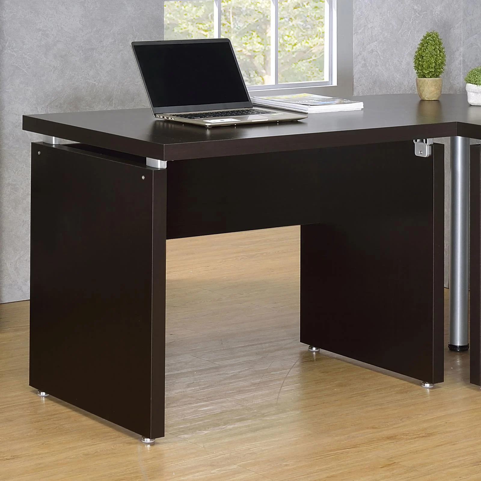 Skylar Warm Cappuncino Desk Return - Image 2