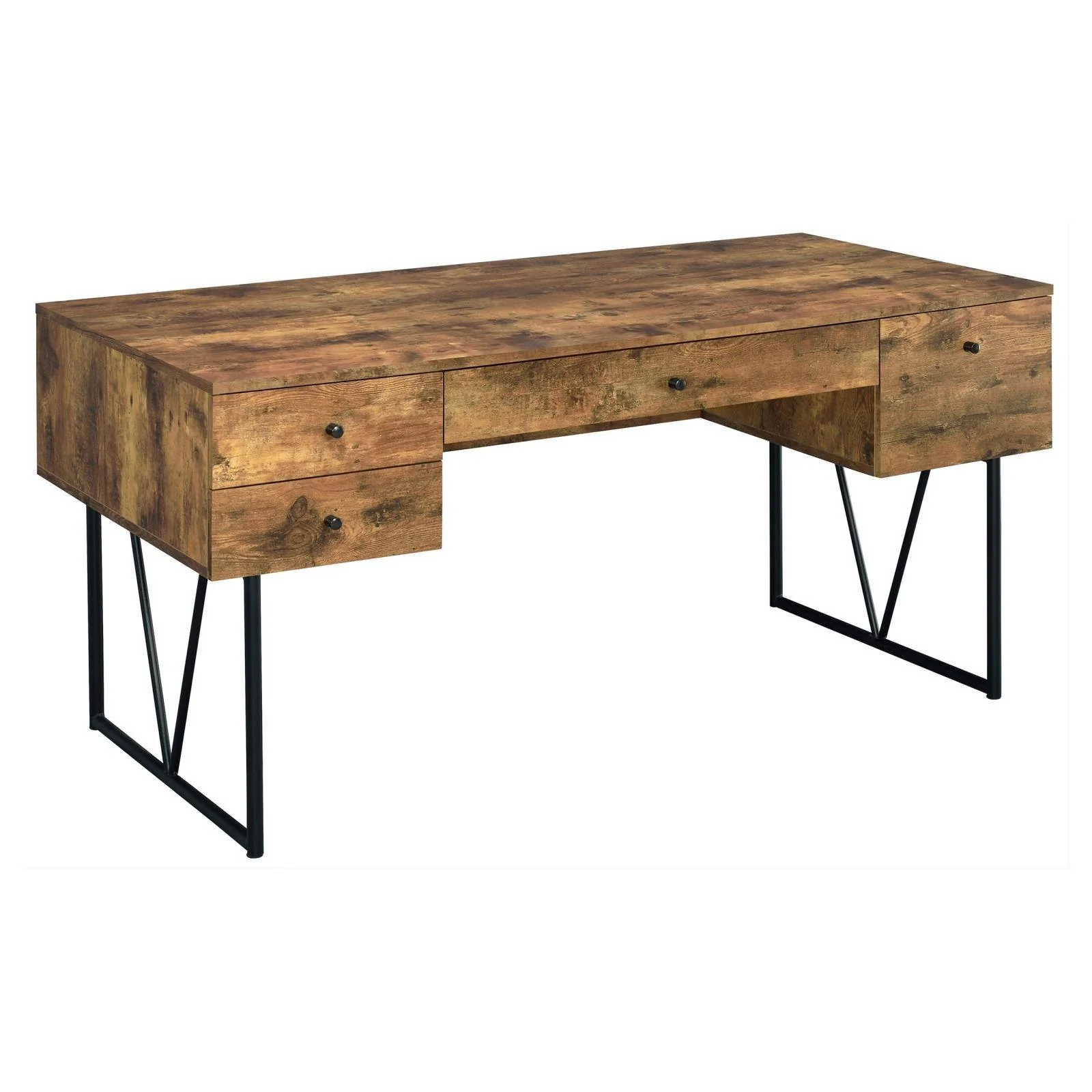 800999 Analiese Antique Nutmeg Writing Desk - Image 3