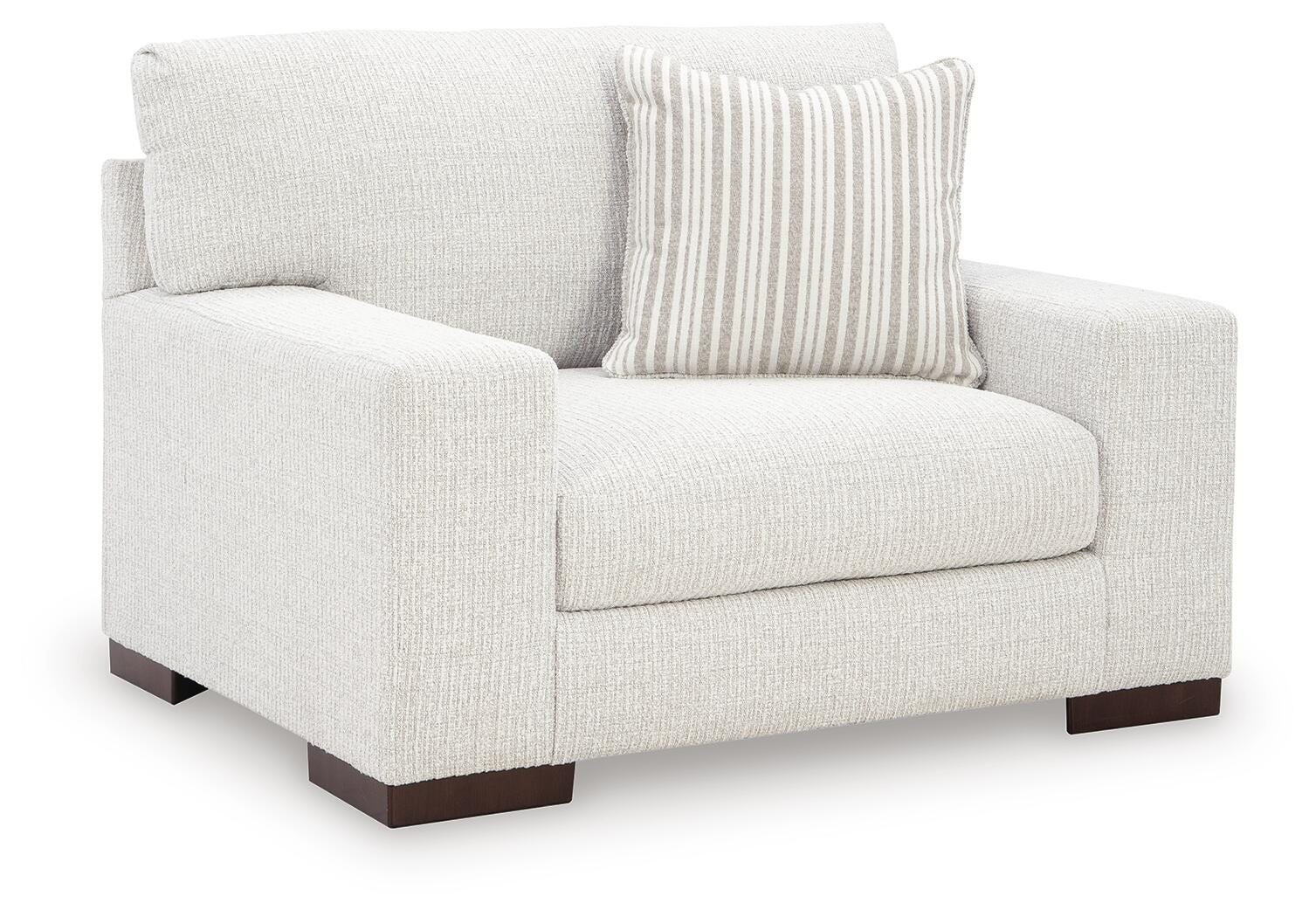 Hartside Frosted Performance Fabric,Next-Gen Nuvella™,Chenille Oversized Chair - Image 2