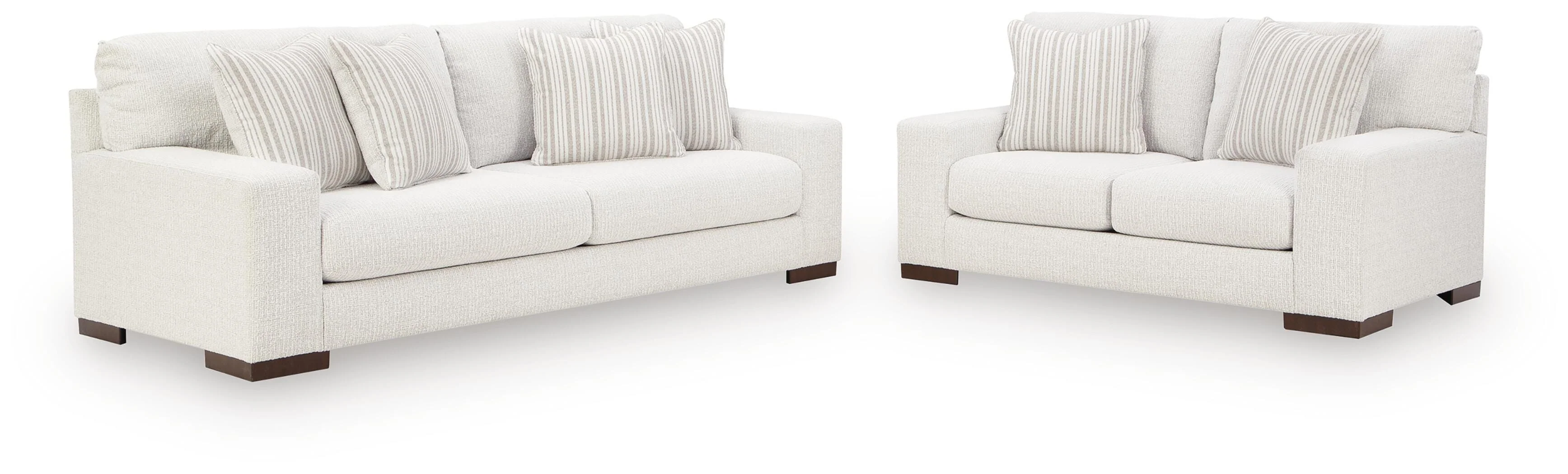 Hartside Frosted Sofa and Loveseat - Image 2