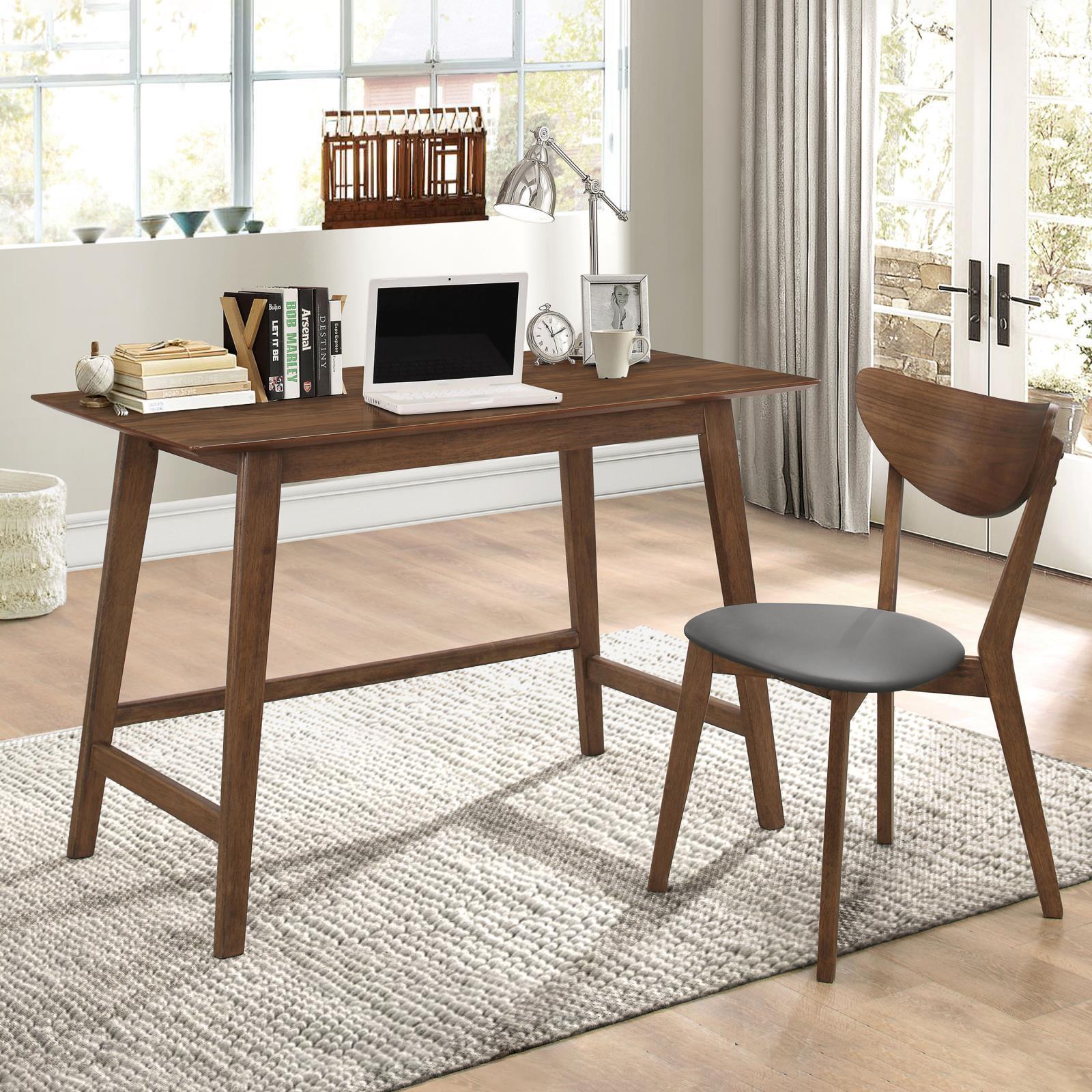 Karri Walnut 2-Piece Writing Desk Set - Image 1