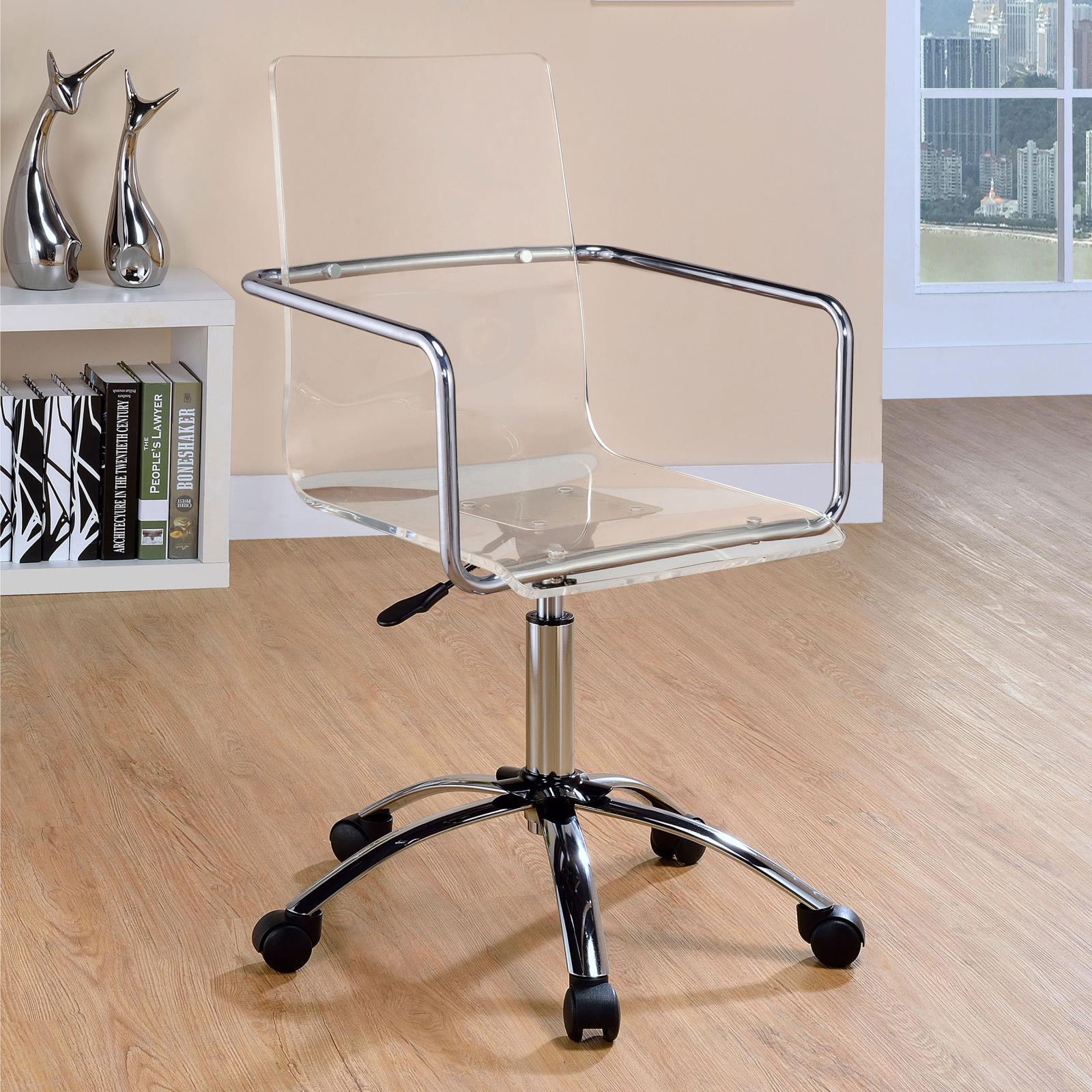 Amaturo Clear Acrylic Office Chair
