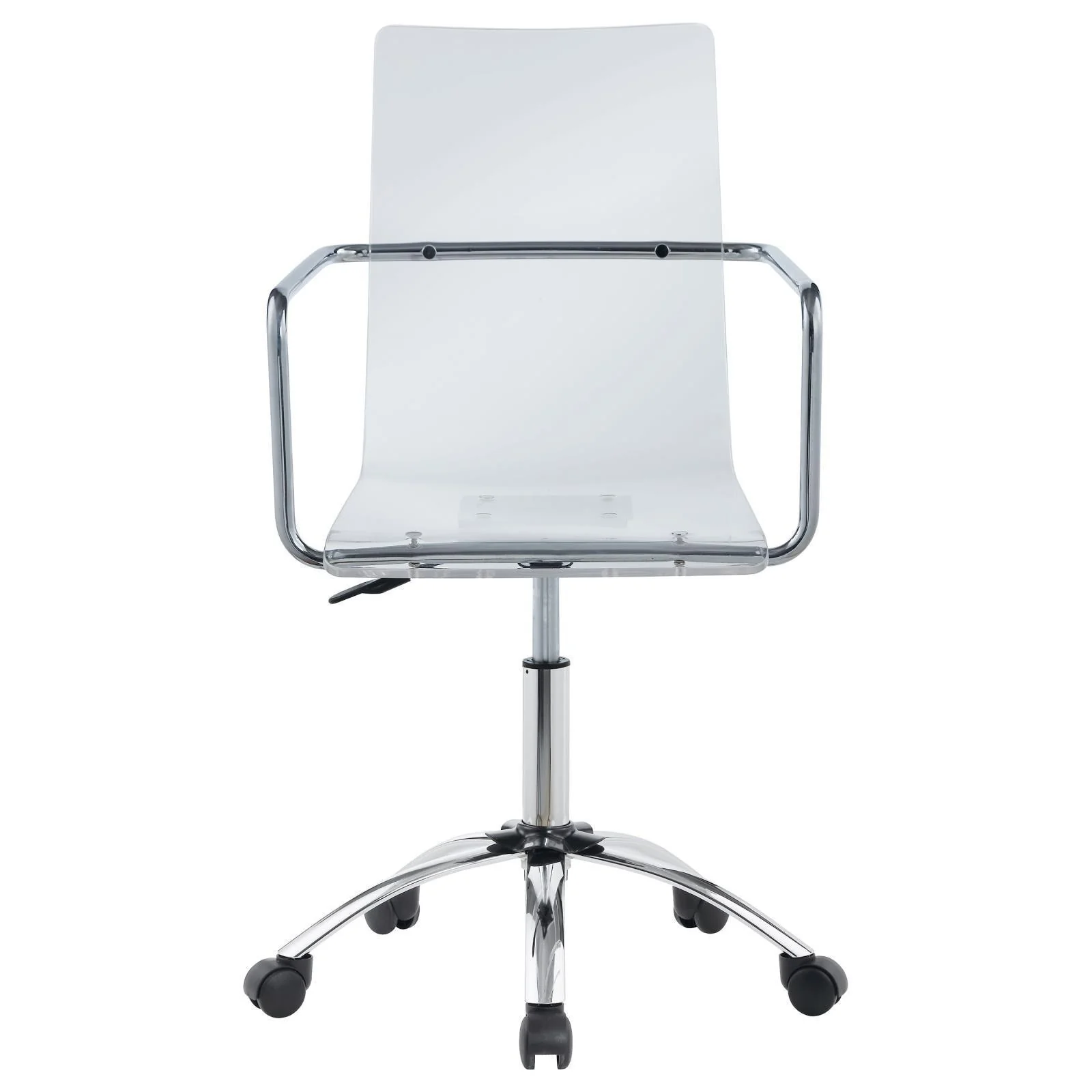 Amaturo Clear Acrylic Office Chair - Image 3
