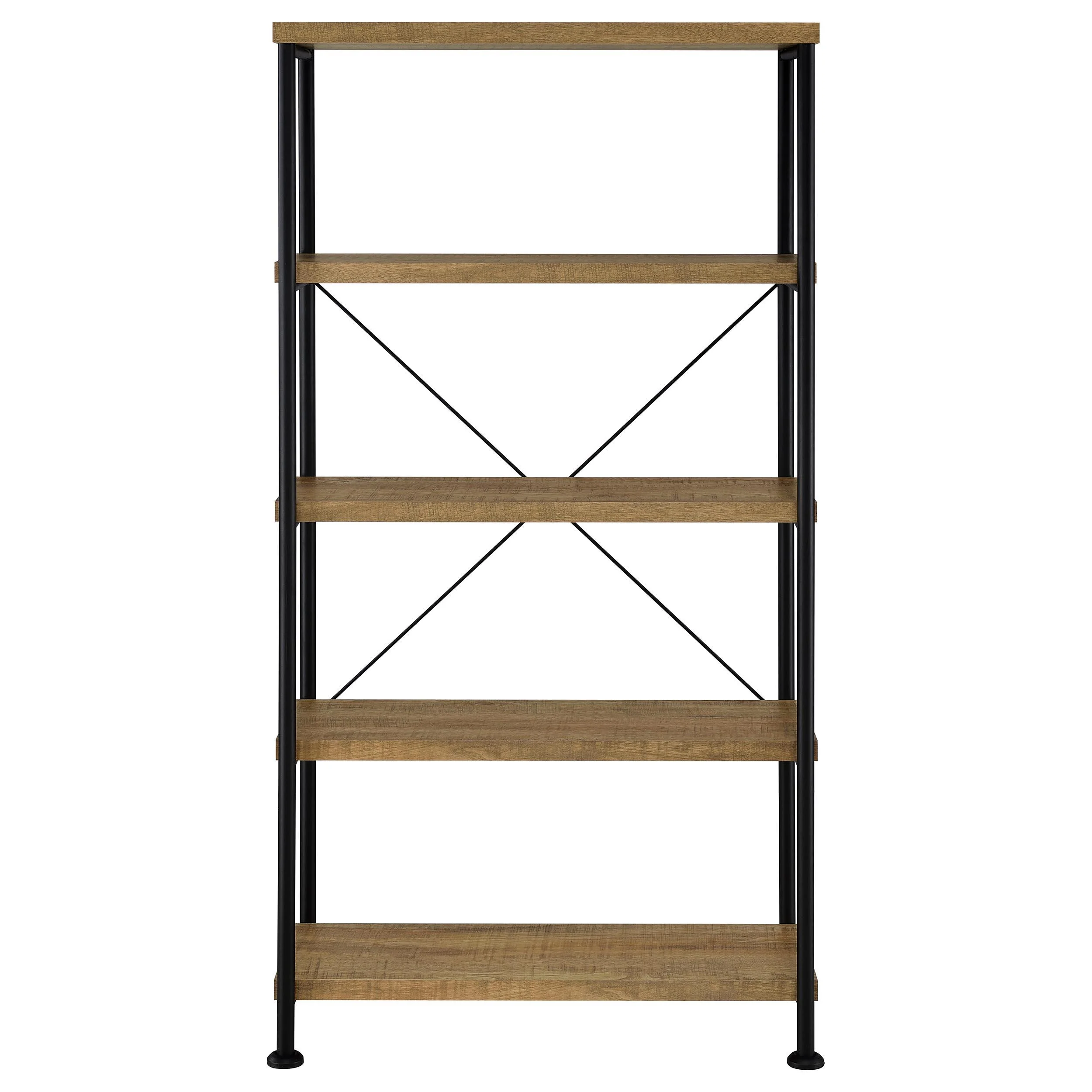 Analiese 63-inch 4-shelf Bookshelf Mango - Image 3