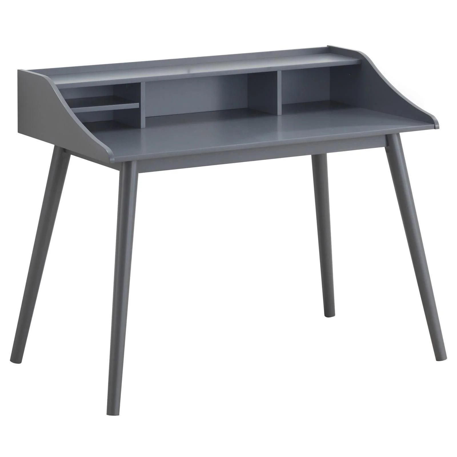 Percy Dark Gray Writing Desk - Image 2