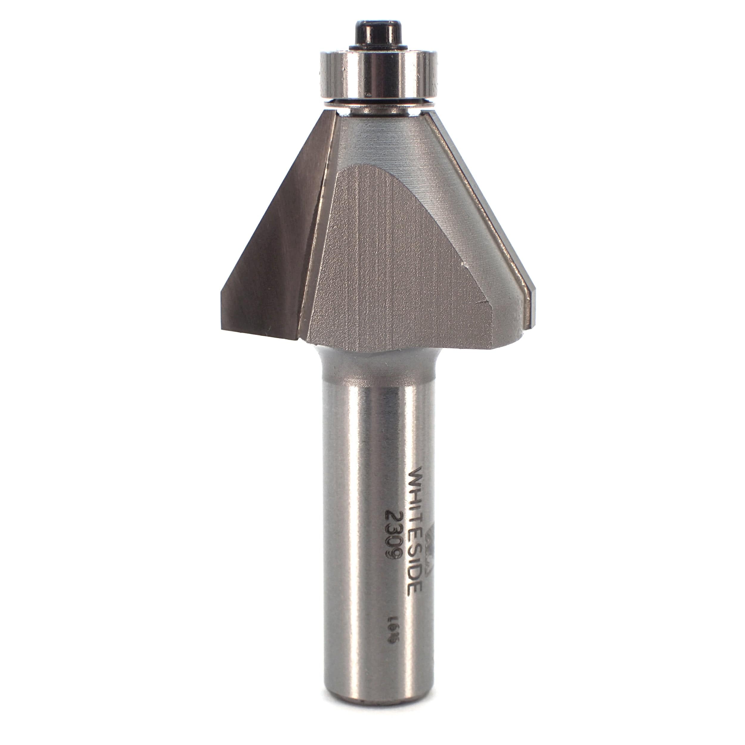 2309 Edge Bevel Router Bit 30 A 1/2" SH 7/8" CL X 3/4" CH 2-3/4" OL - Image 1
