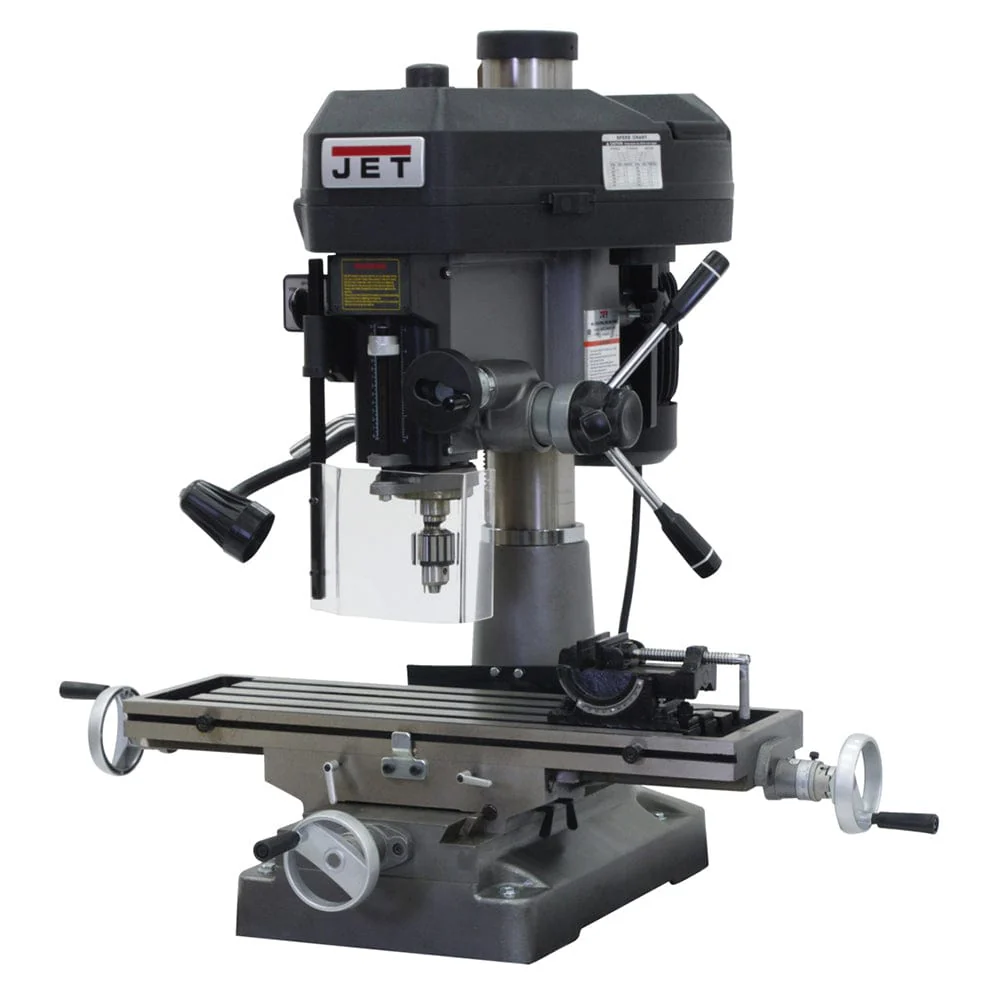JMD-18 Mill/Drill With R-8 Taper – 115V – 1 Ph