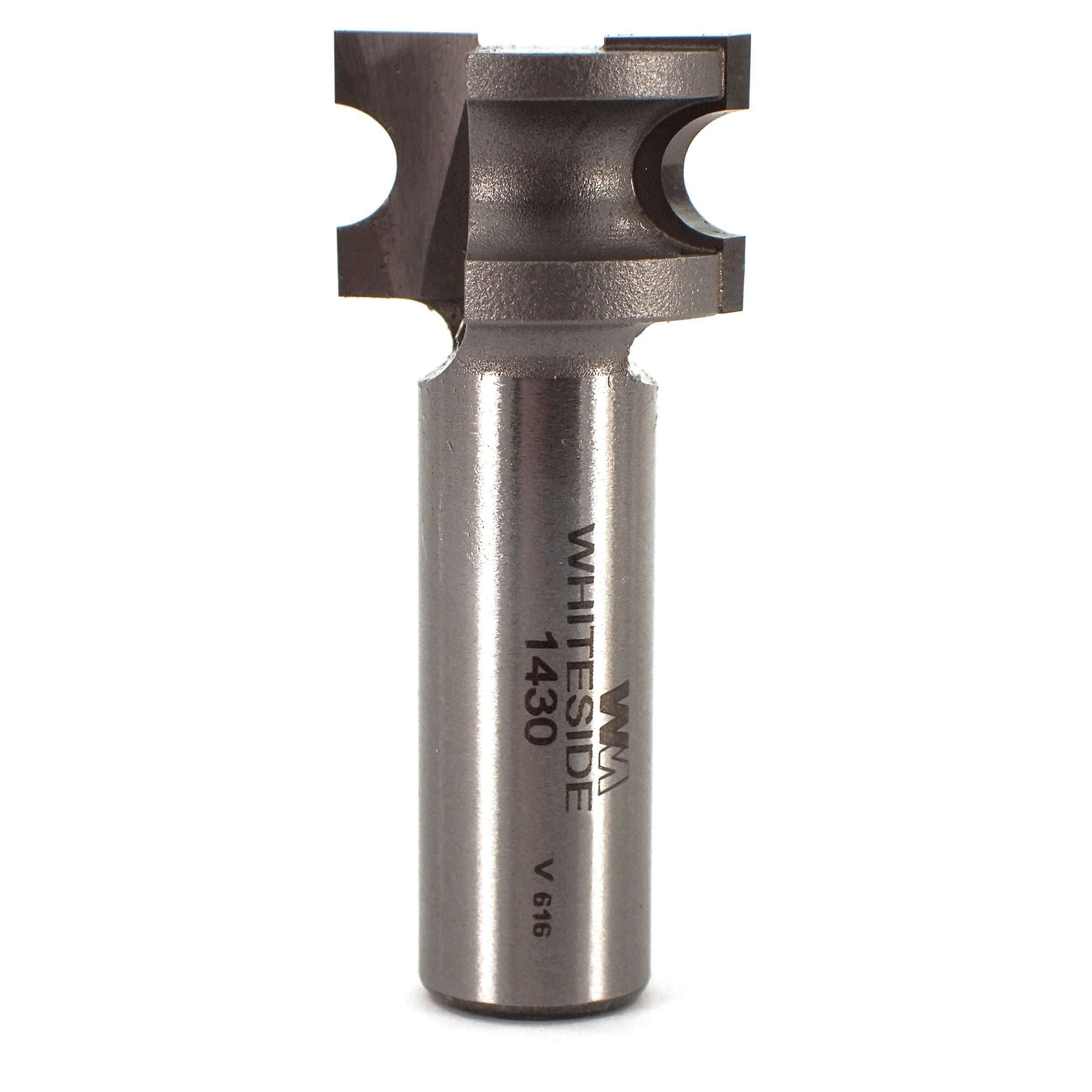 1430 Half Round (Bull Nose) Router Bit 1/2″ SH 1/8″ R X 1/4″ Co X 9/16″ CL 7/8″ D