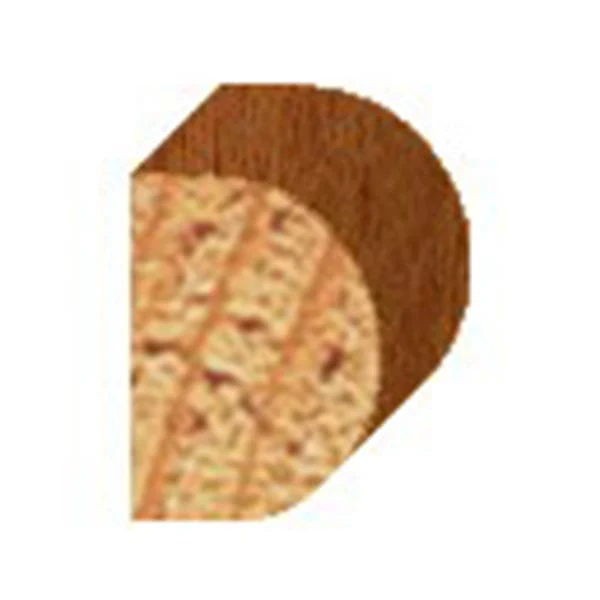 1430 Half Round (Bull Nose) Router Bit 1/2" SH 1/8" R X 1/4" Co X 9/16" CL 7/8" D - Image 2
