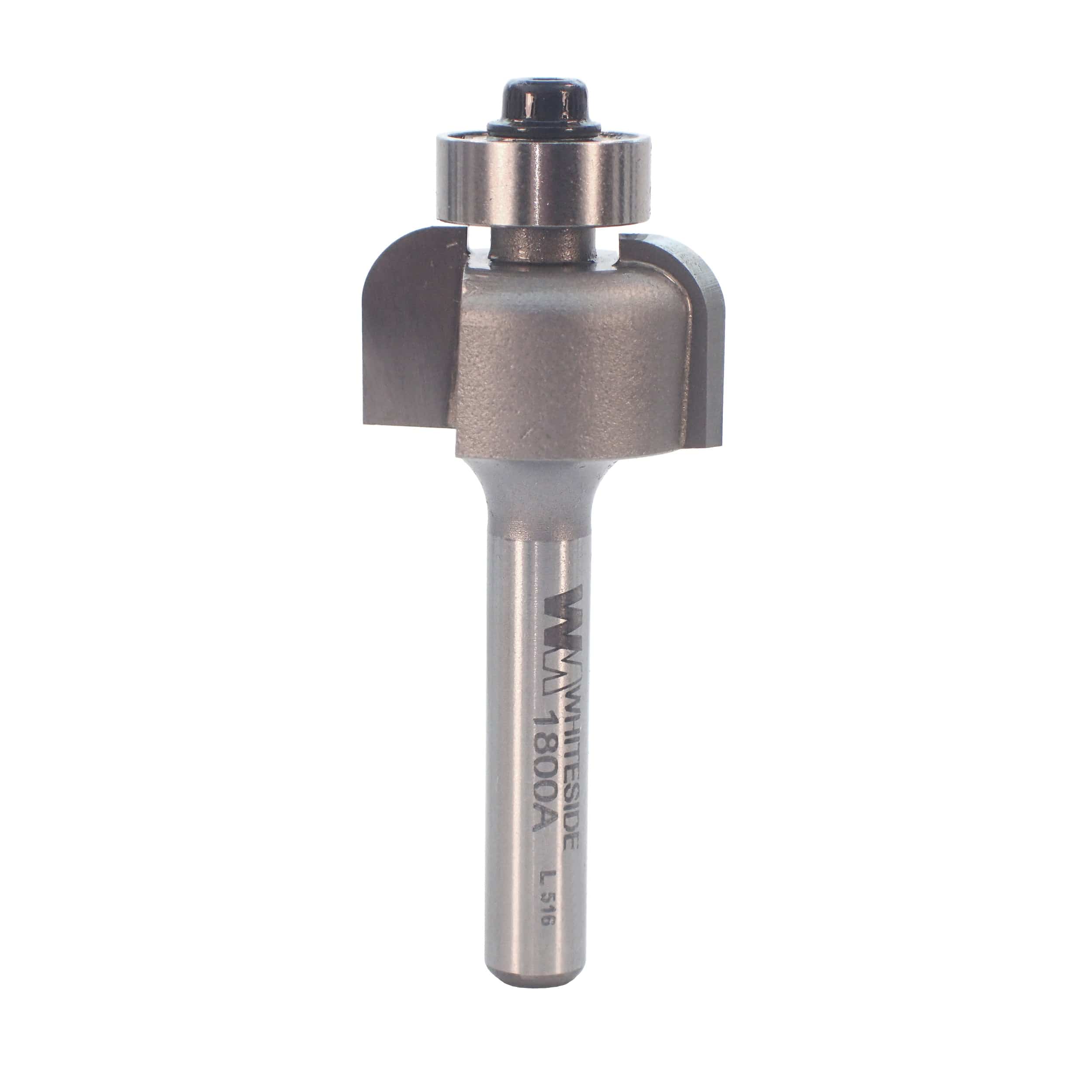 1800A Cove Router Bit 1/4" SH 3/16" R X 7/8" D X 1/2" CL - Image 1