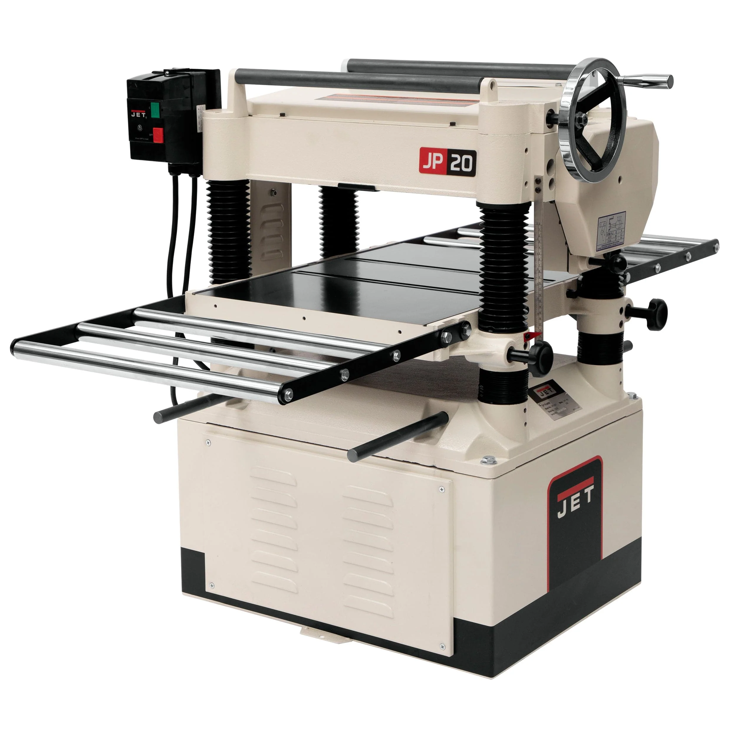 20″ Planer – 3 HP 1 Ph 230V – Straight Knife – JWP-208-1