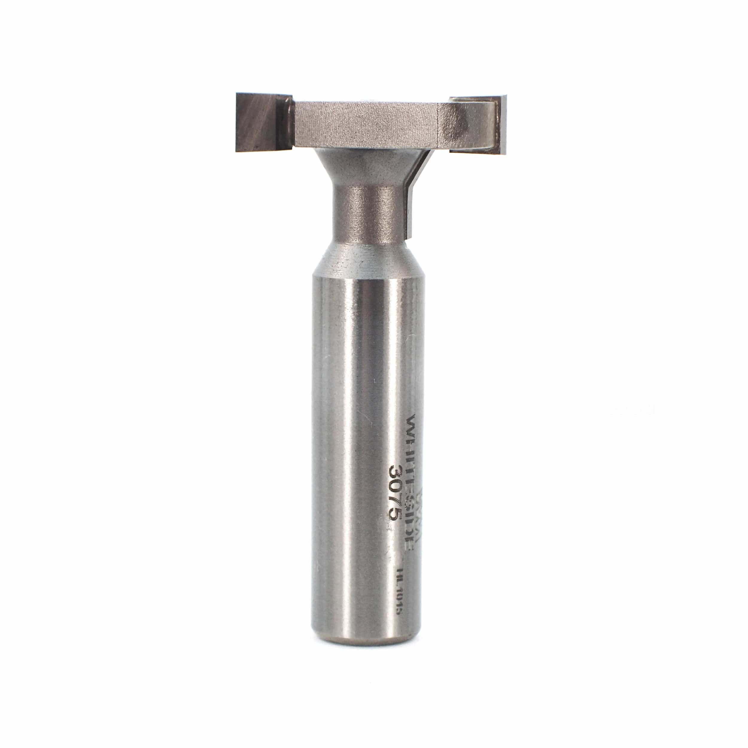 3075 T-Slot Cutter Router Bit 1-3/16" ld X 3/8" SD X 1/4" A X 3/8" B X 2-3/8" OL - Image 1