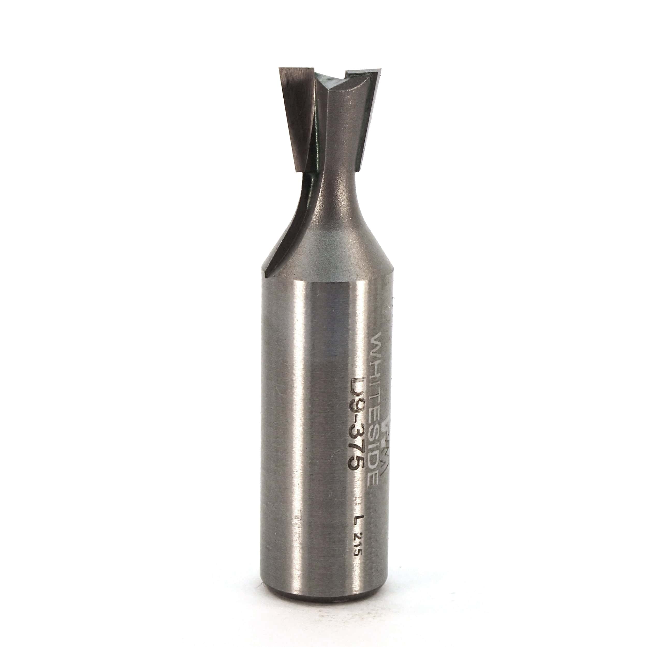 D9-375 Dovetail Router Bit 9 Degree 1/2" SH 3/8" D x 3/8" C x 2" OL - Image 1