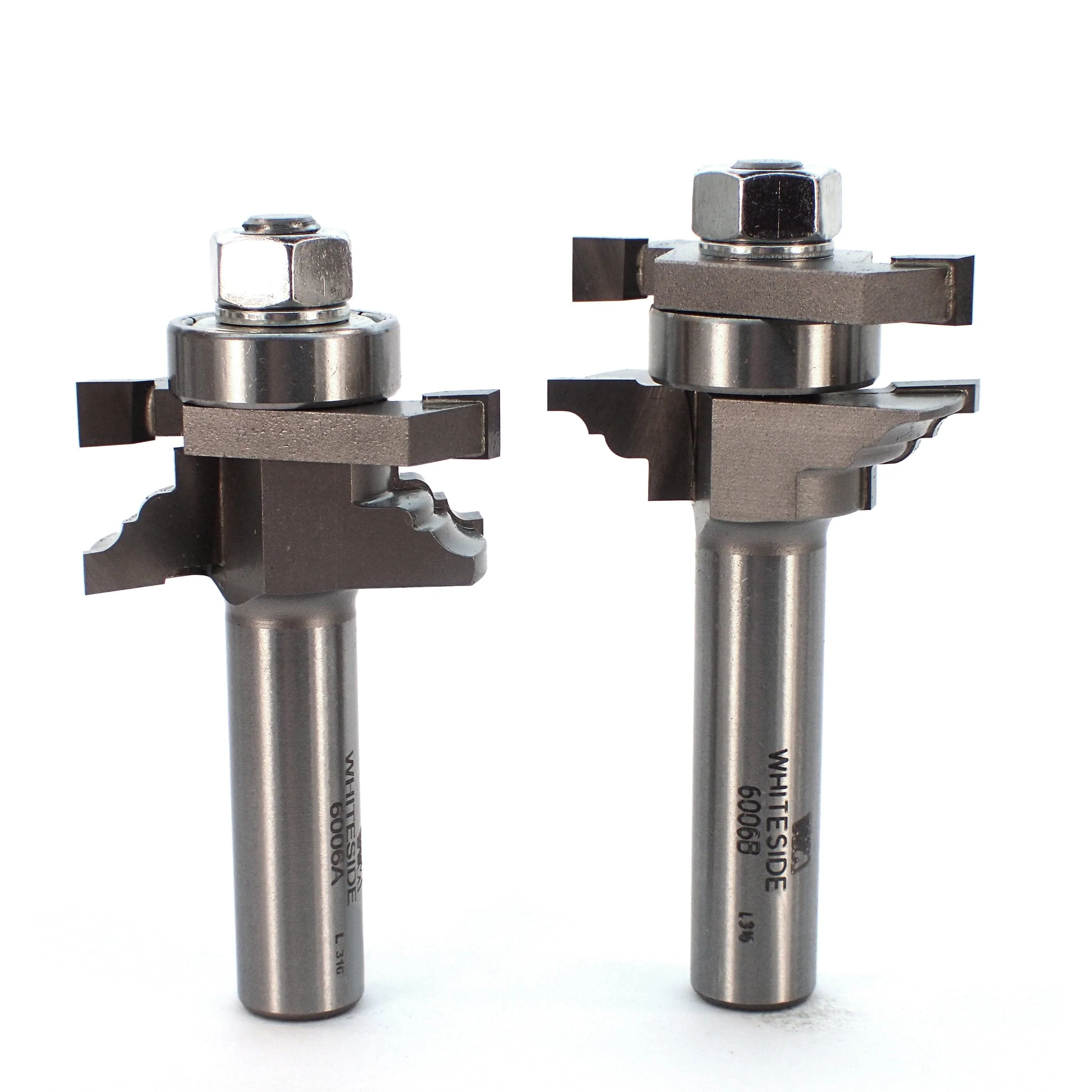 Classical Stile and Rail Door Router Bit Set – 1/2″ SH – 1-5/8″ OD x 7/8″ – 2 Piece