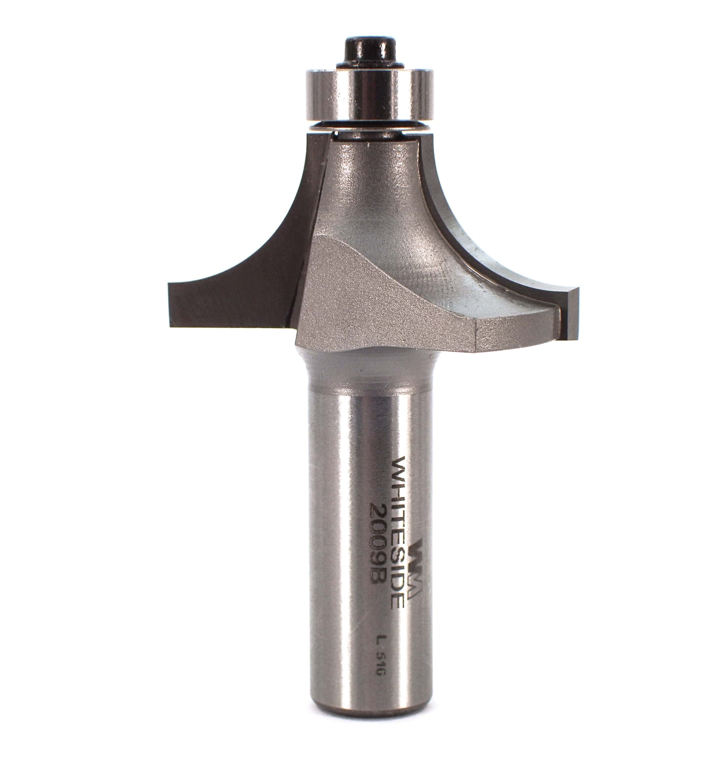2009B Roundover Router Bit 1/2" SH 9/16" R X 1-5/8" D X 3/4" CL - Image 1