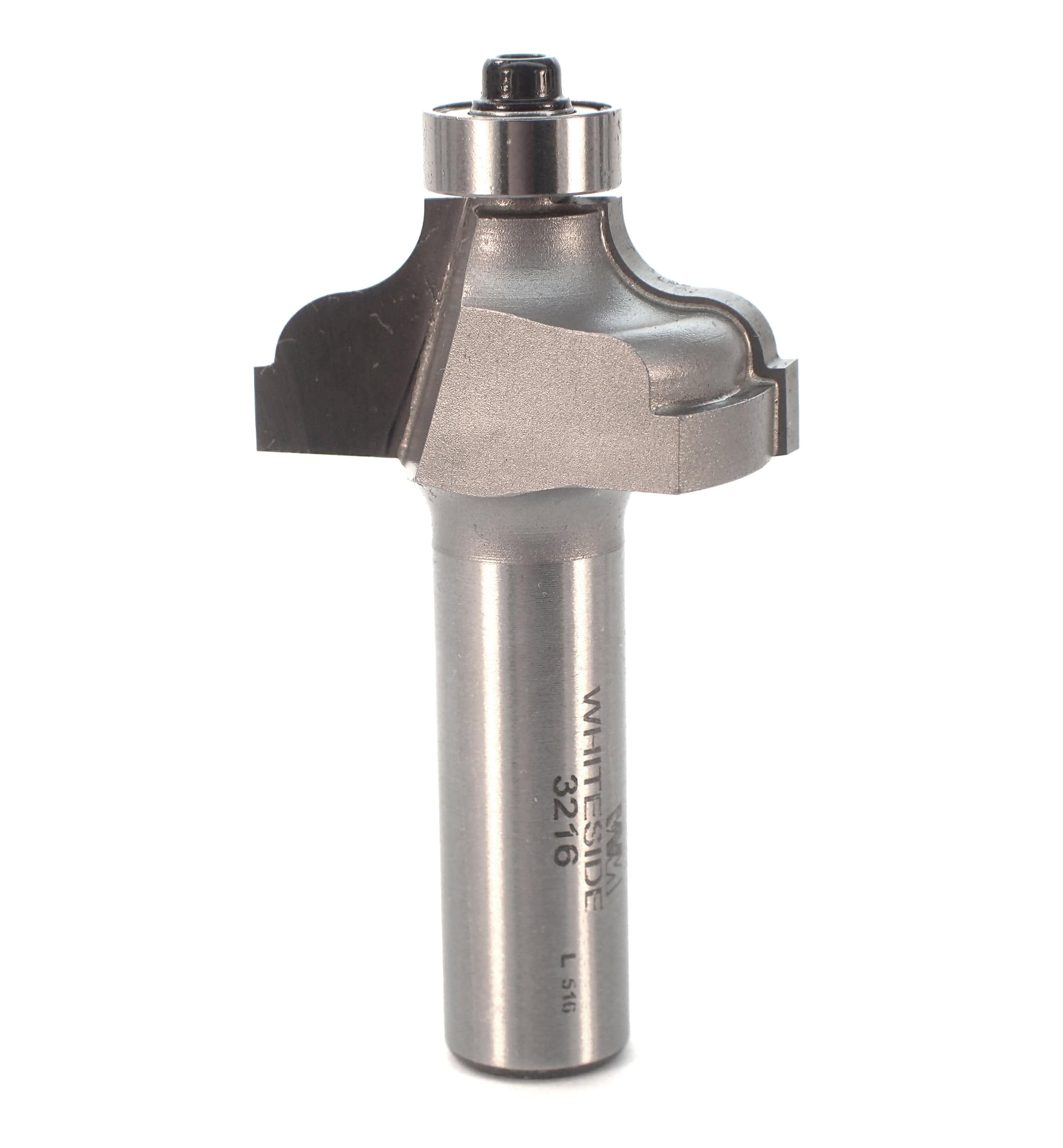 3216 Ogee Fillet Router Bit 1/2" SH 3/16" R 1-3/8" D X 5/8" CL X 2-1/2" OL - Image 1