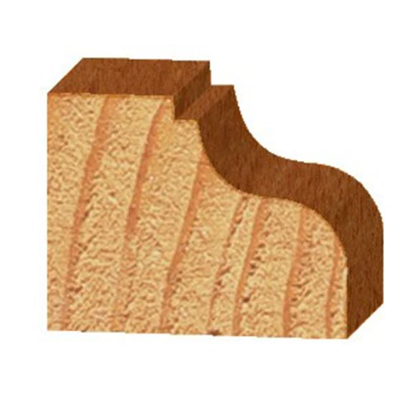3216 Ogee Fillet Router Bit 1/2" SH 3/16" R 1-3/8" D X 5/8" CL X 2-1/2" OL - Image 2