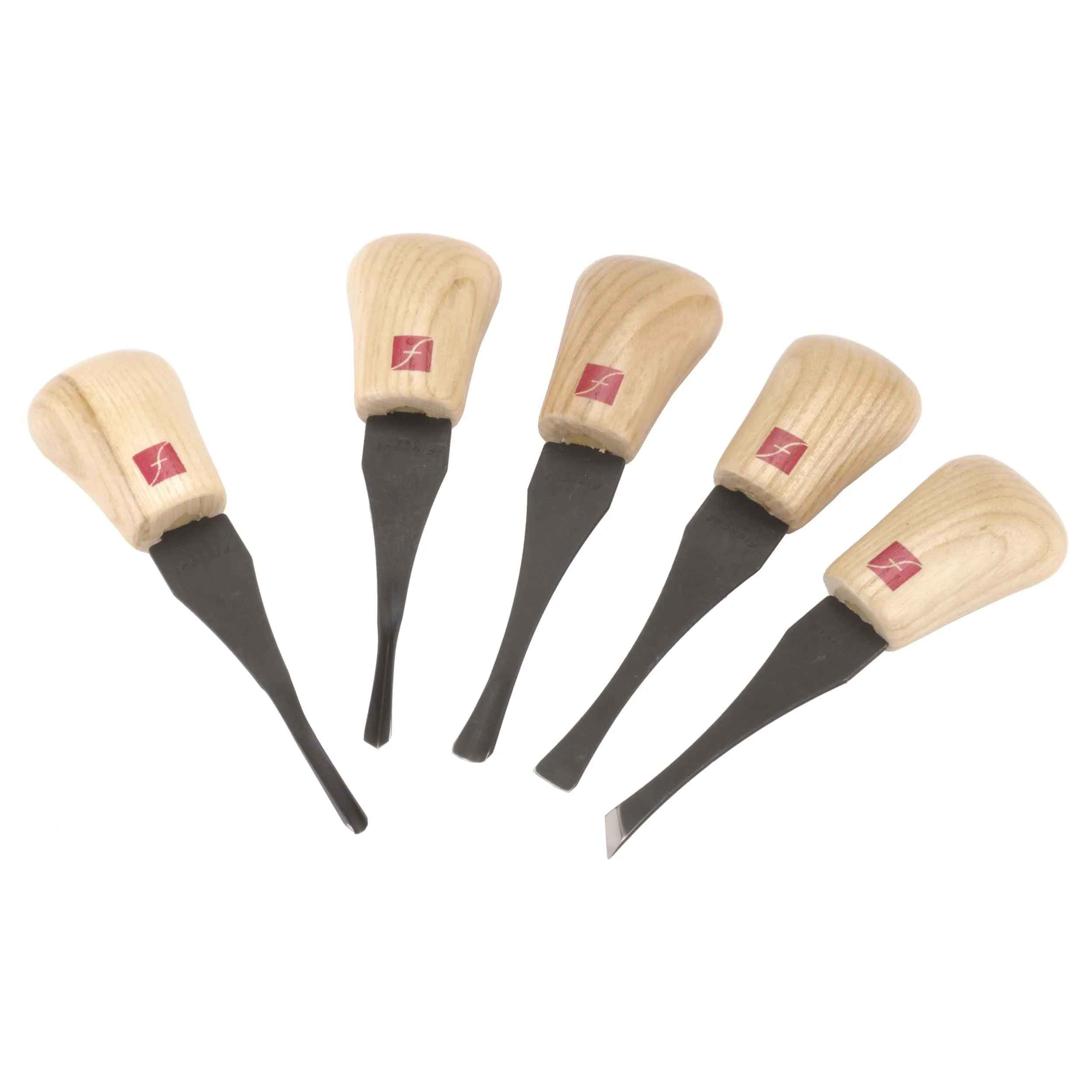 Beginners Palm Handled Carving Tool Set - 5 Piece - Image 1