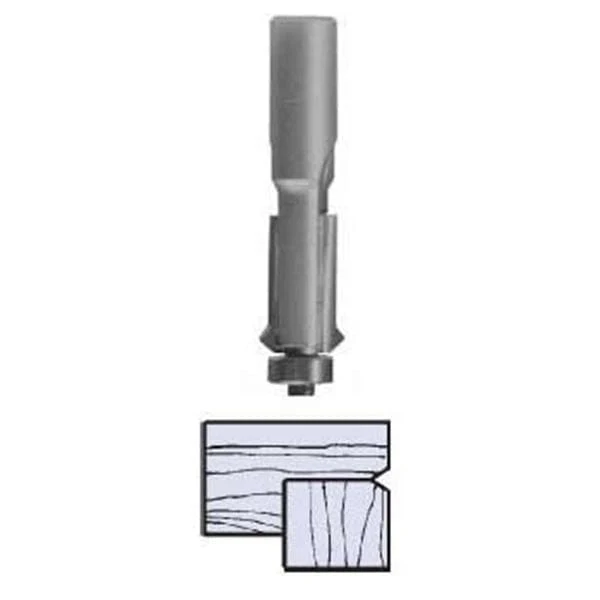 2425 V-Groove Flush Trim Router Bit 1/4″ SH X 1/2″ D X 1″ CL 2-1/2″ OL