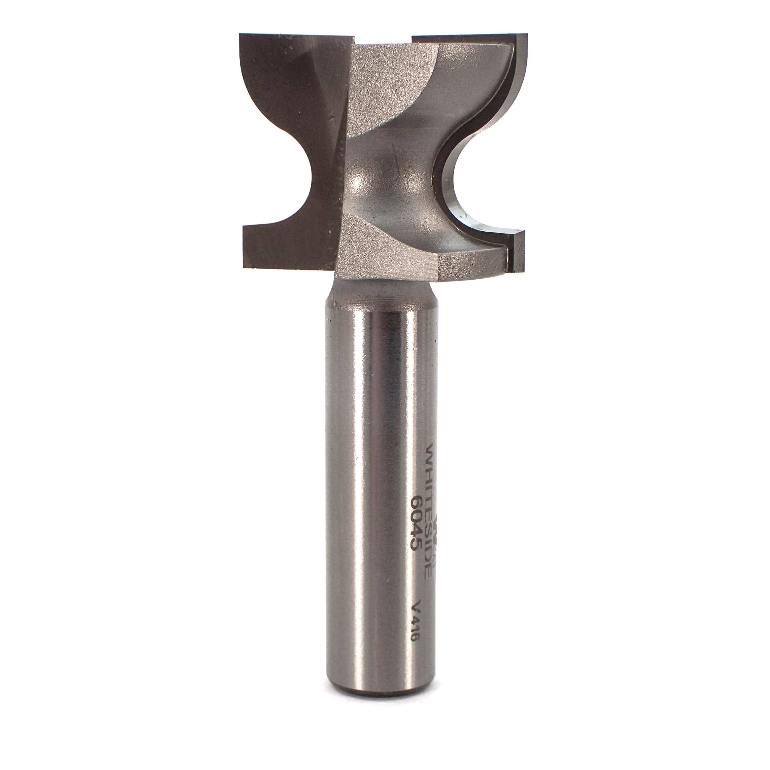 6045 Window Sill Edge/Finger Pull Router Bit 7/32" R X 1-1/4" D X 13/16" CL X 2-7/8" OL - Image 1