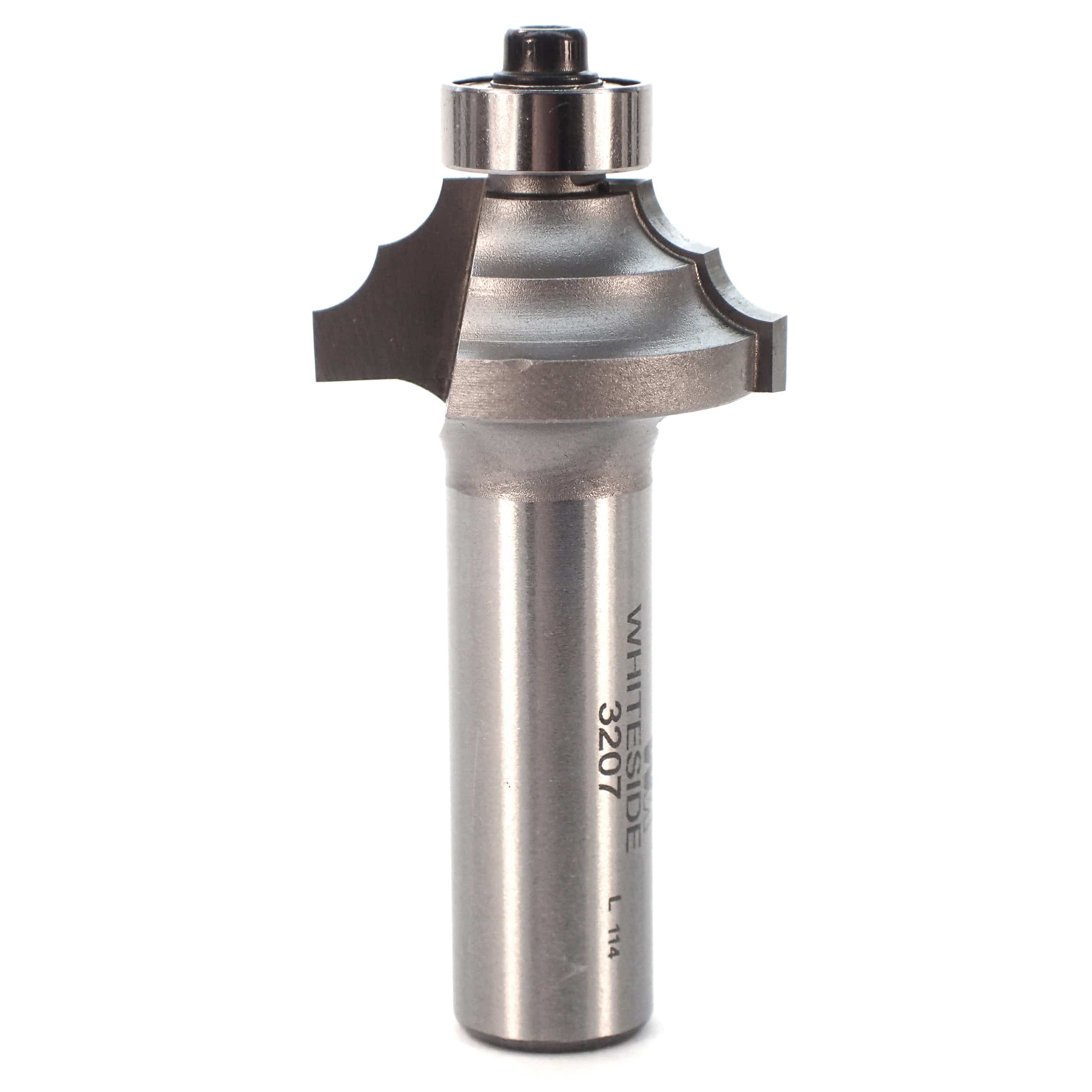 3207 Double Round Router Bit 1/2" SH 5/32" R 1-1/8" D X 1/2" CL X 2-1/4" OL - Image 1