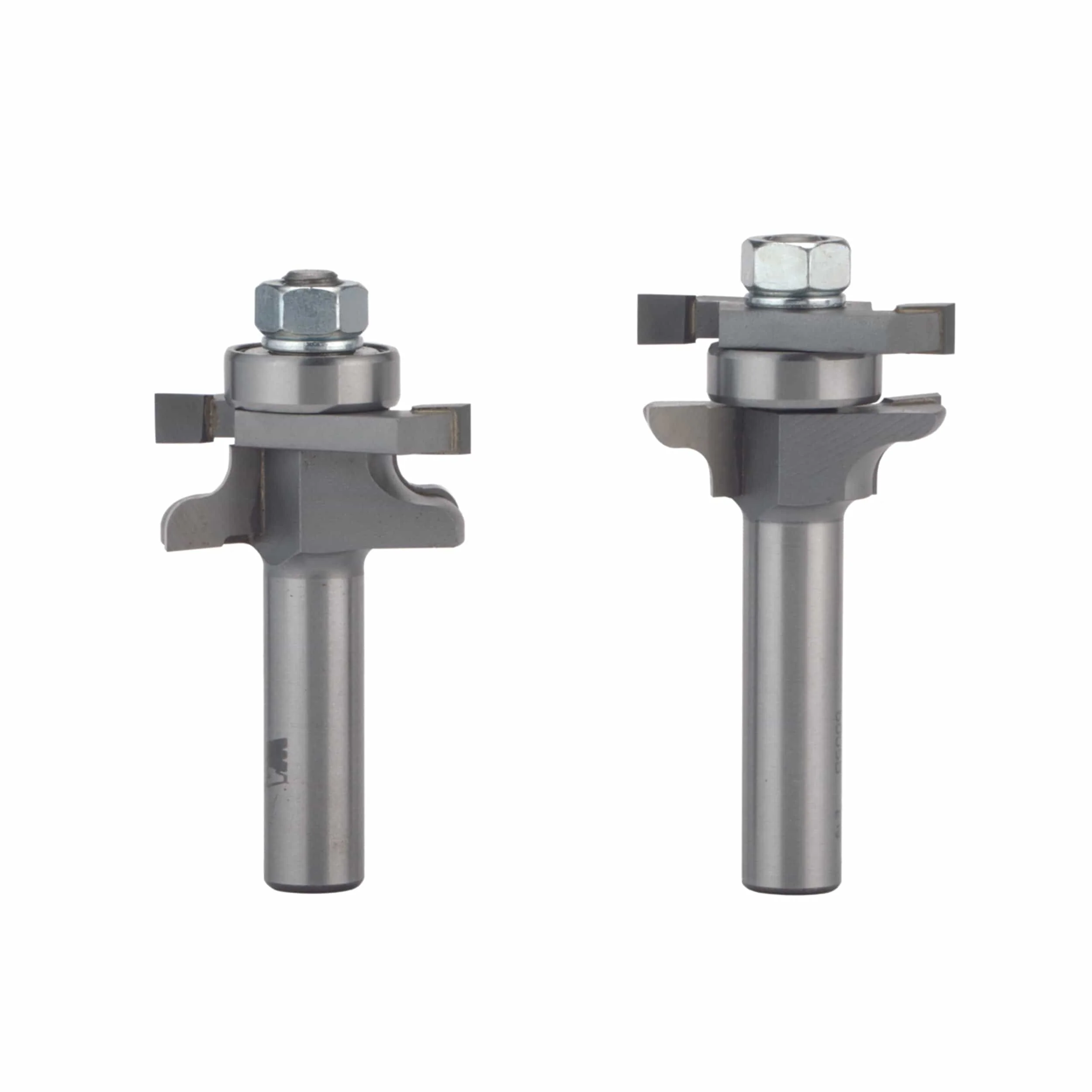 Traditional Stile and Rail Door Router Bit Set – 1/2″ SH – 1-5/8″ OD x 7/8″ CL  – 2 Piece
