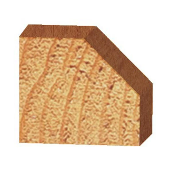 2310 Chamfer Router Bit 1/2" SH 1-1/2" CL X 1-1/16" CH 3" OL - Image 2