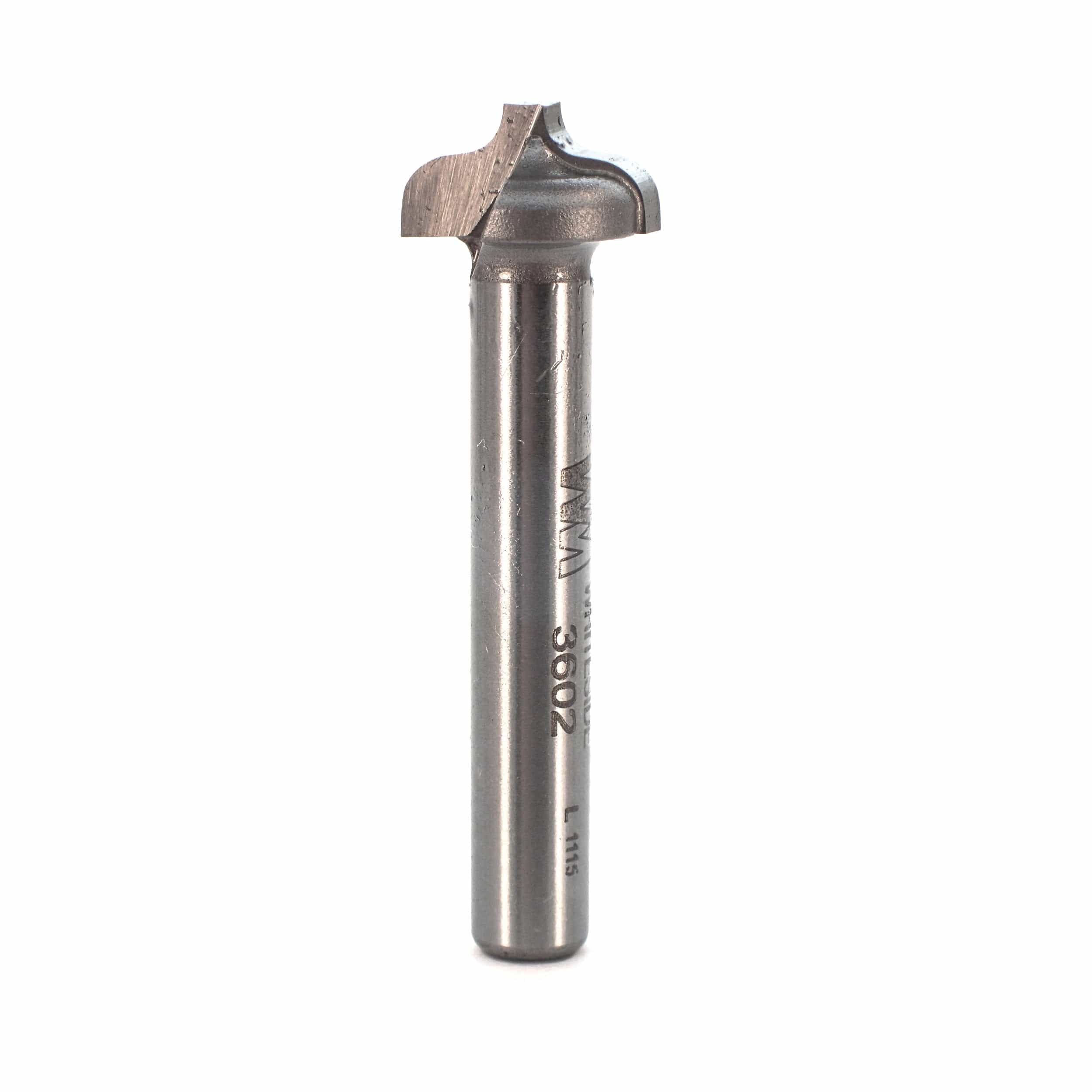 3602 Plunge Ogee Router Bit 1/4" SH 3/32" R 1/8" SD X 1/2" ld X 1/4" CL X 1-3/4" OL - Image 1