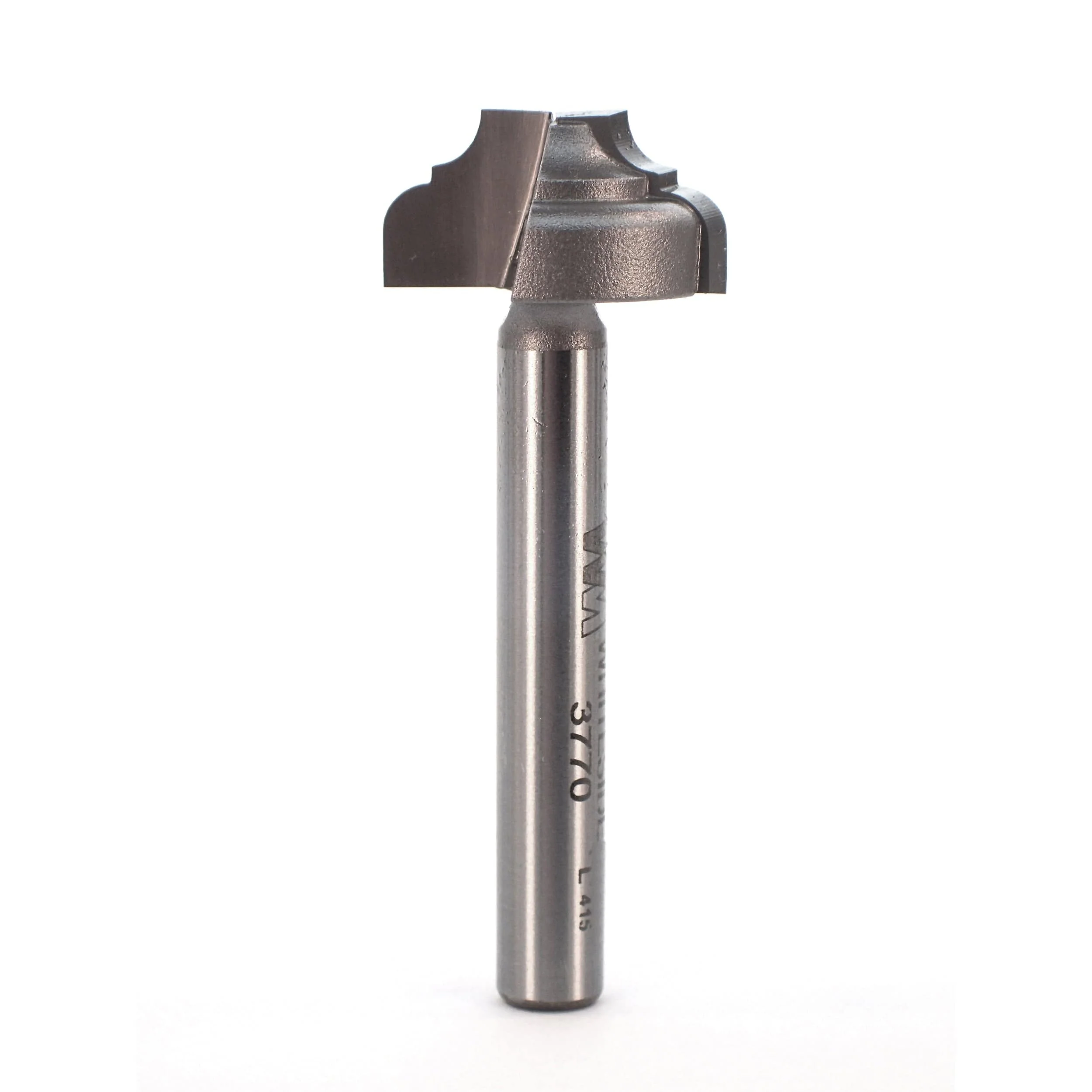 3770 Classical Flat Bottom Router Bit 1/4″ SH 7/64″ R 3/4″ D X 3/8″ CL X 2″ OL